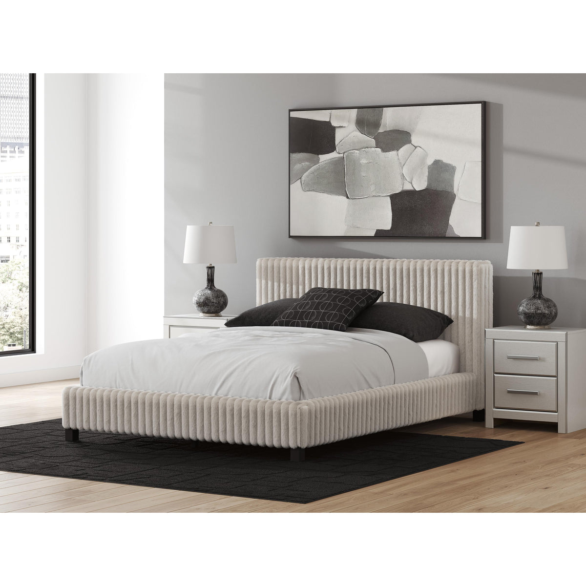 Signature Design by Ashley Zuraleus PCB3381B11 Queen Upholstered Bed IMAGE 6