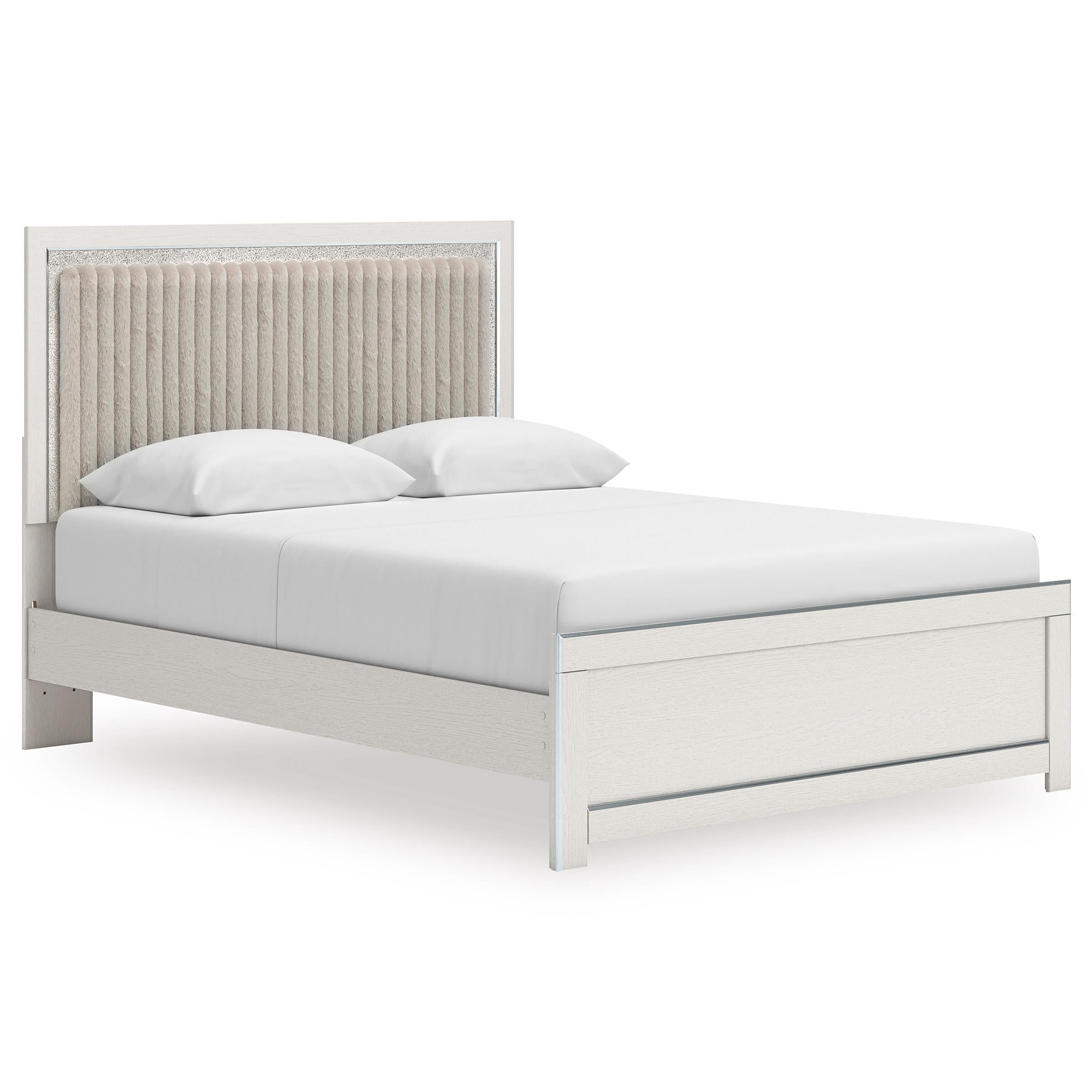Signature Design by Ashley Zuraleus PCB3381B2 Queen Upholstered Panel Bed IMAGE 1
