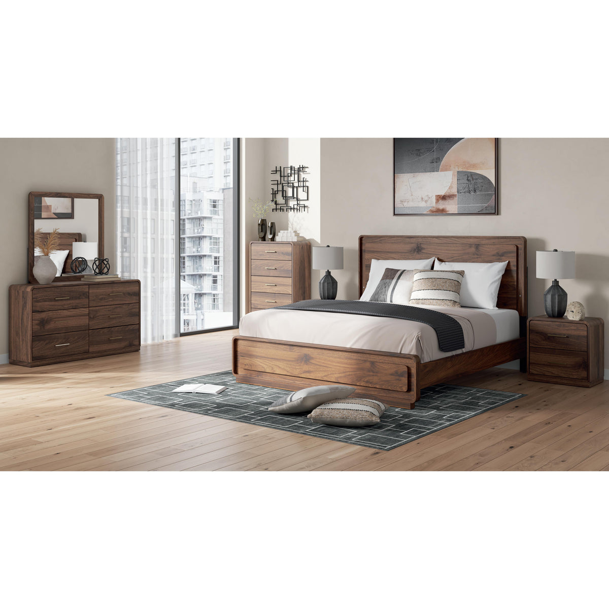 Signature Design by Ashley Fortlorn PCB386B1 Dresser and Mirror IMAGE 2