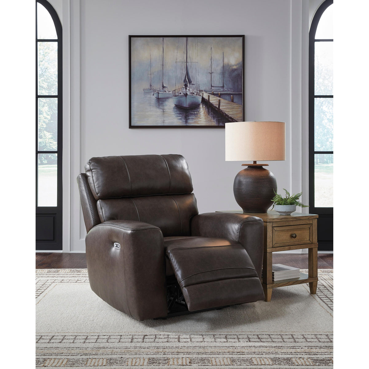 Signature Design by Ashley Crossplex PCU6450613 Power Recliner with Adjustable Headrest IMAGE 7