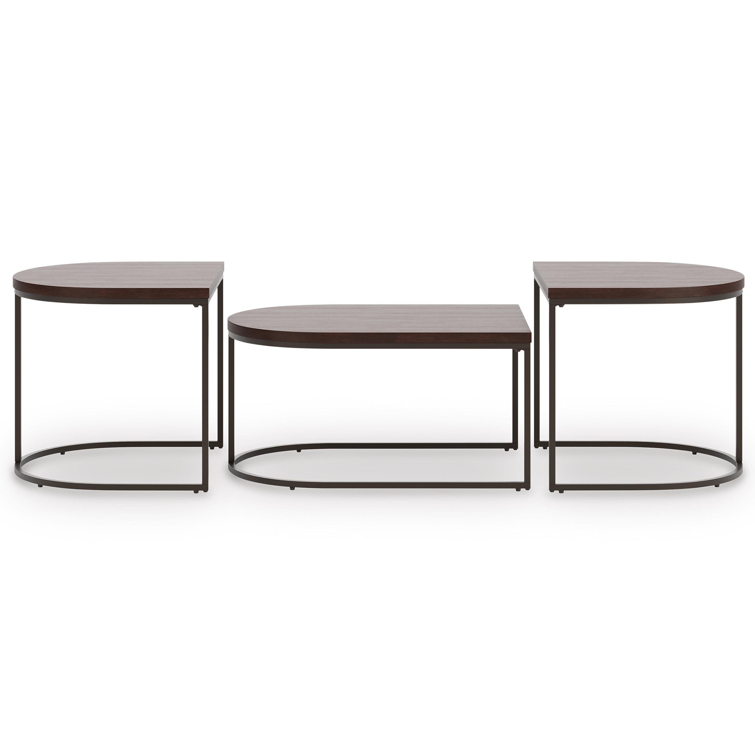 Signature Design by Ashley Vanmore T199-13 Occasional Table Set IMAGE 2
