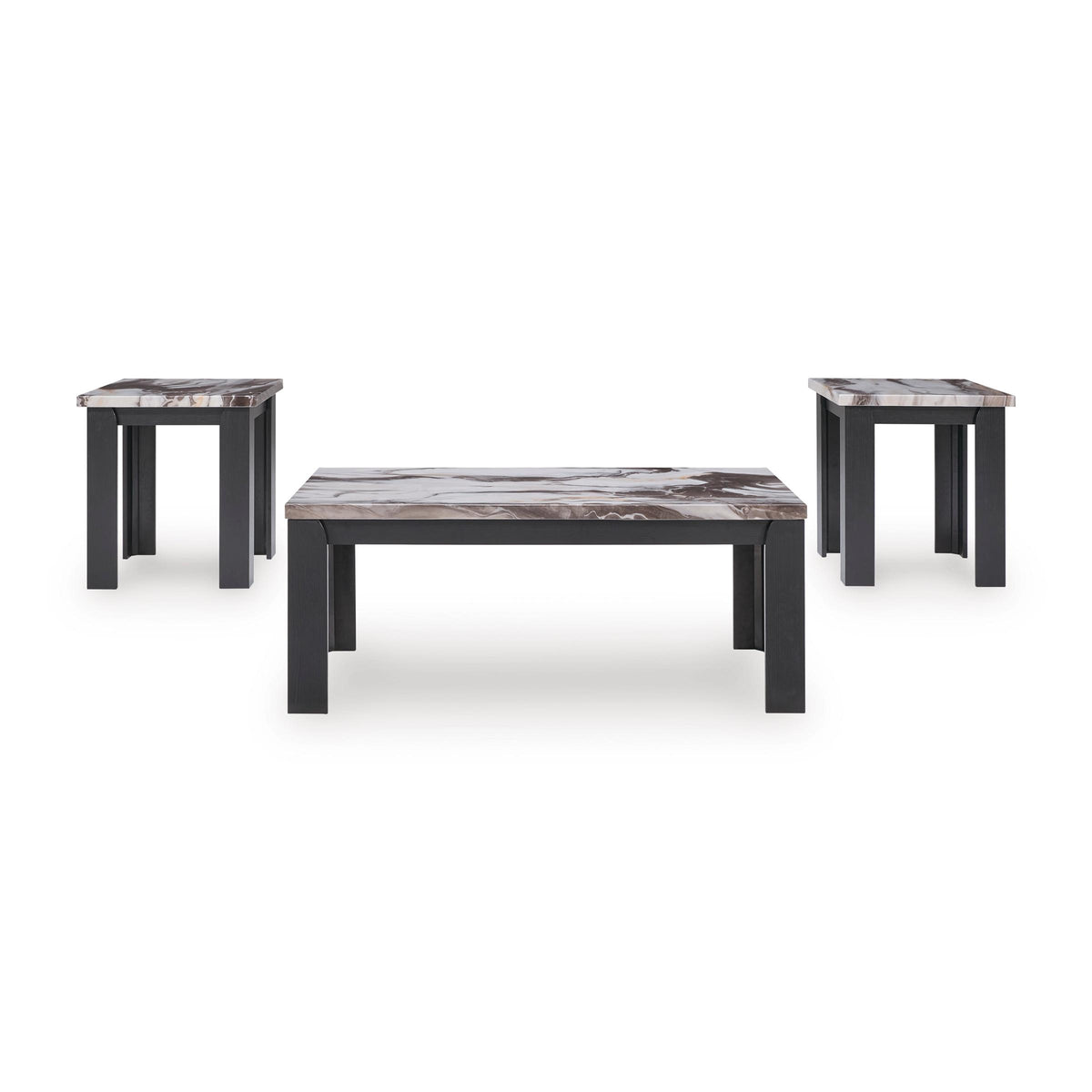 Signature Design by Ashley Jazmore T255-13 Occasional Table Set IMAGE 2