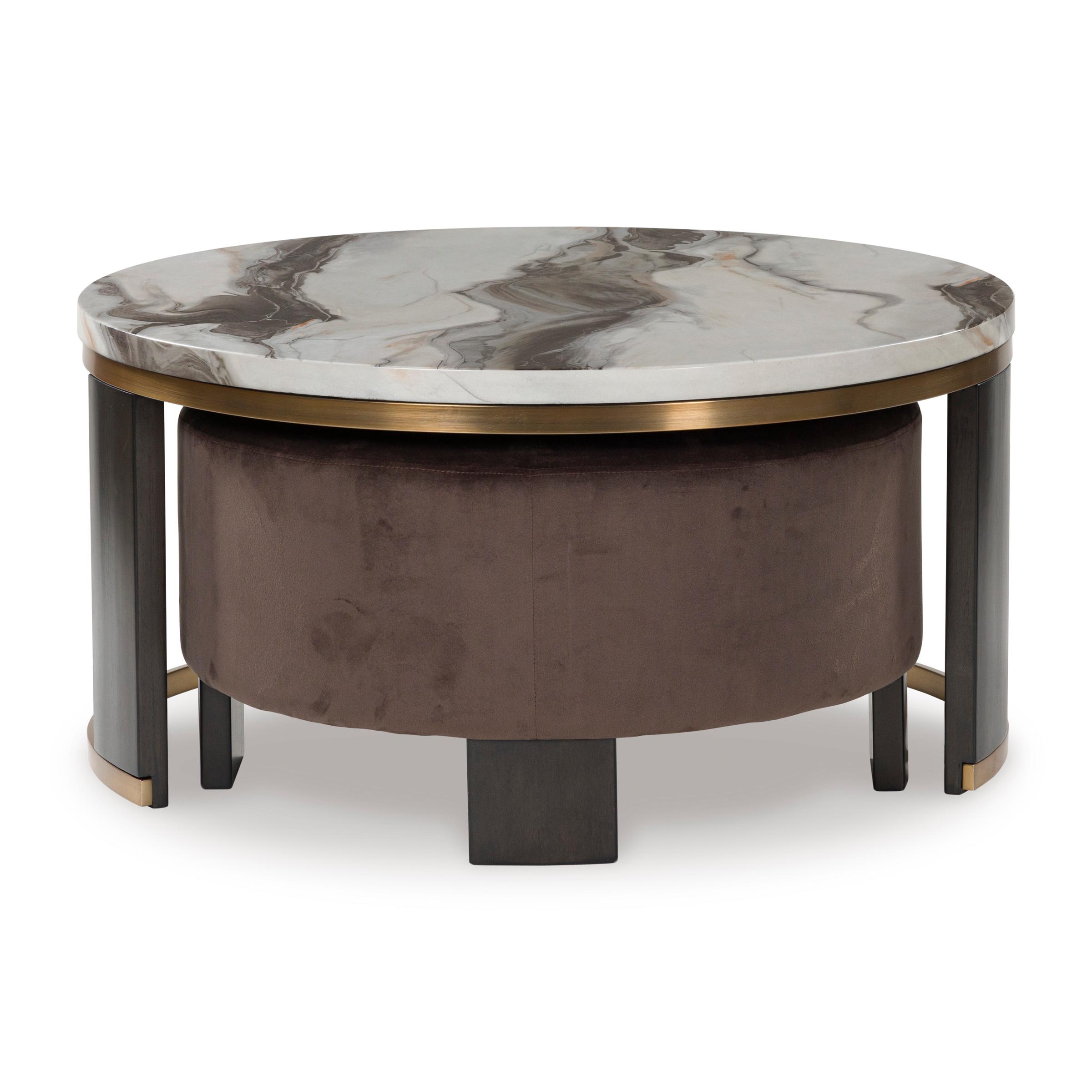 Signature Design by Ashley Jazmore T671-22 Nesting Cocktail Tables IMAGE 5