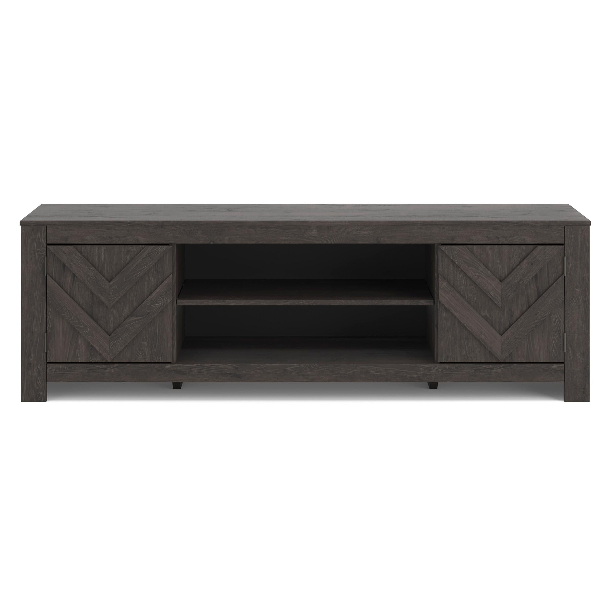 Signature Design by Ashley Cayboni W3789-68 LG TV Stand with Fireplace Option IMAGE 3