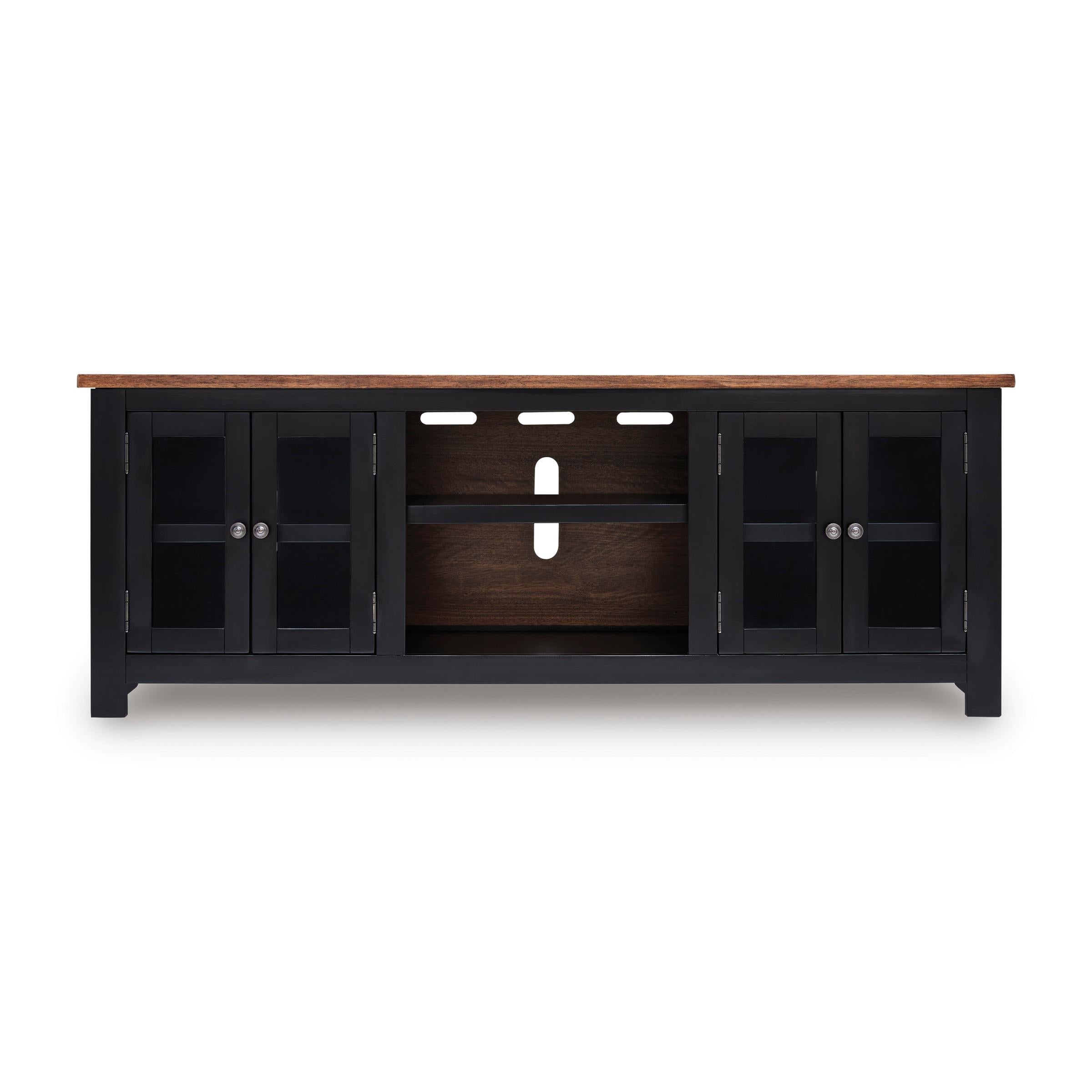 Signature Design by Ashley Wildenauer W664-68 XL TV Stand with Fireplace Option IMAGE 3