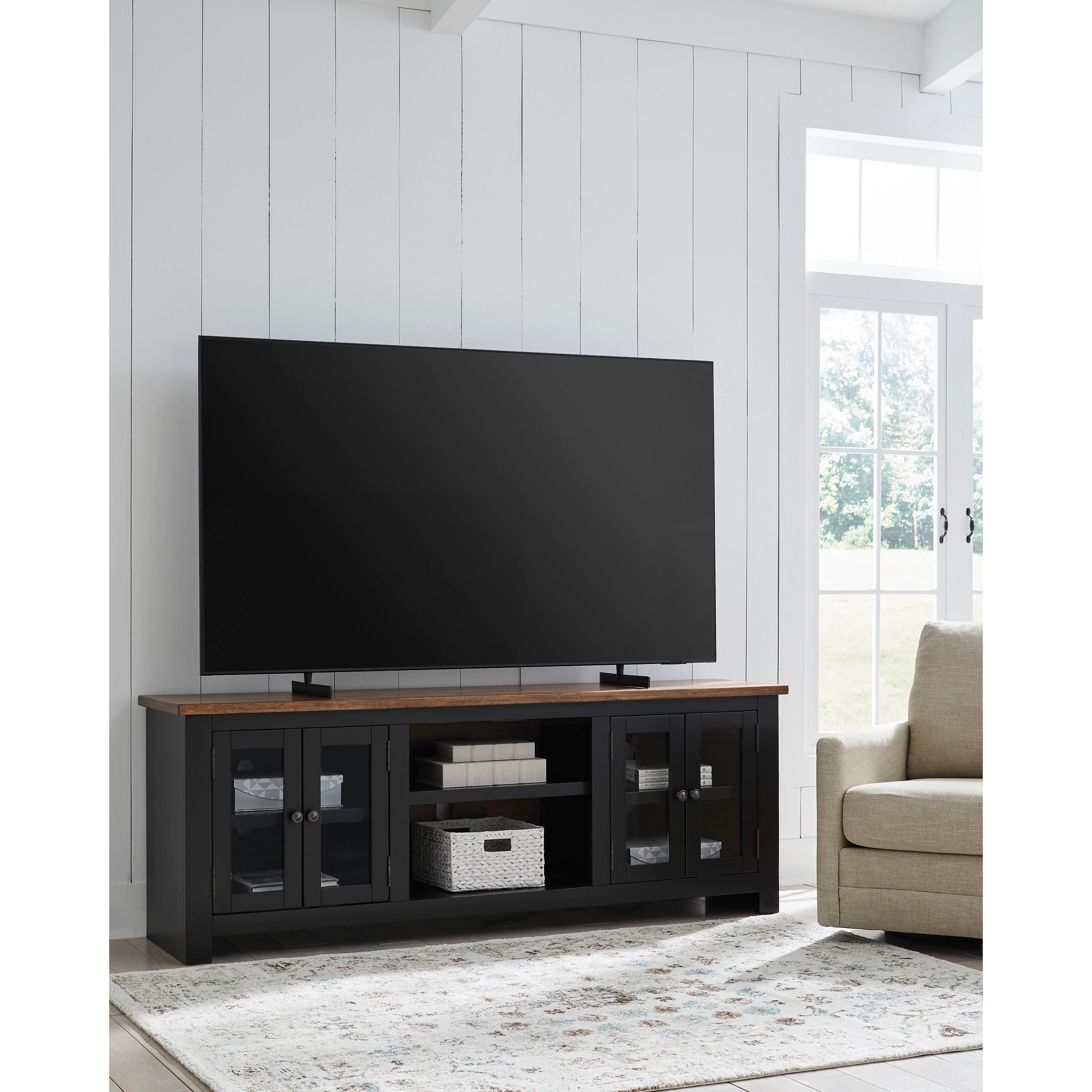 Signature Design by Ashley Wildenauer W664-68 XL TV Stand with Fireplace Option IMAGE 6
