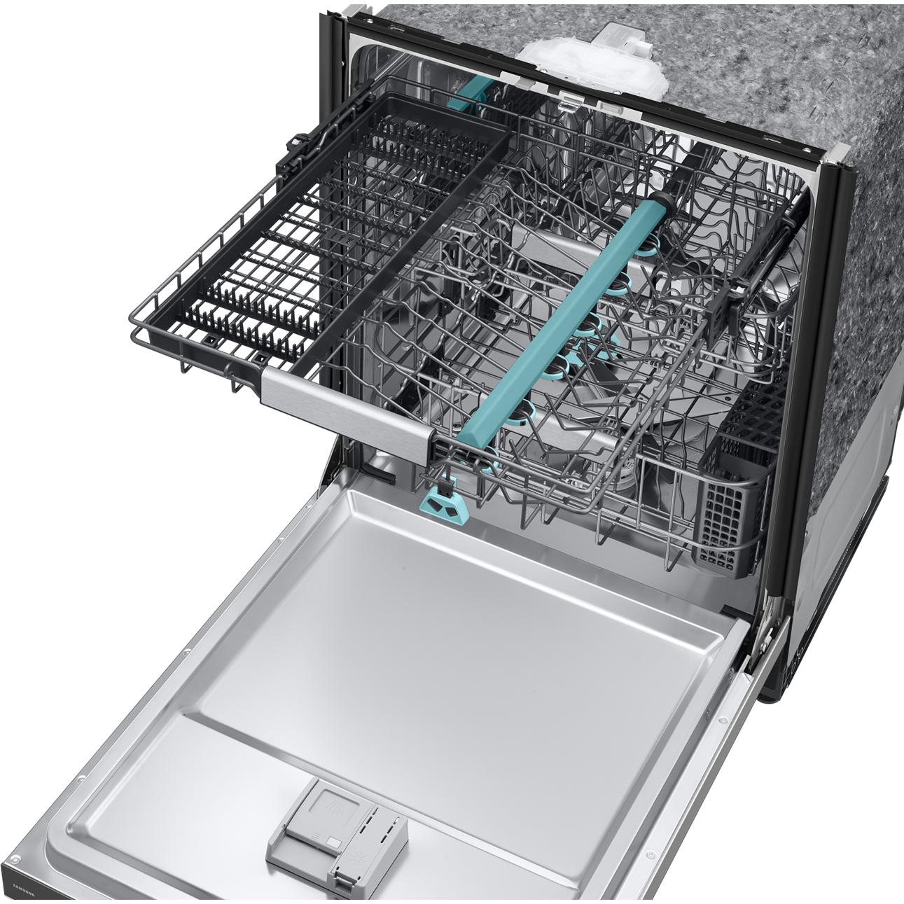 Samsung Bespoke Built-In Dishwasher with Third Rack and AI Wash DW90F89T0USRAA IMAGE 7