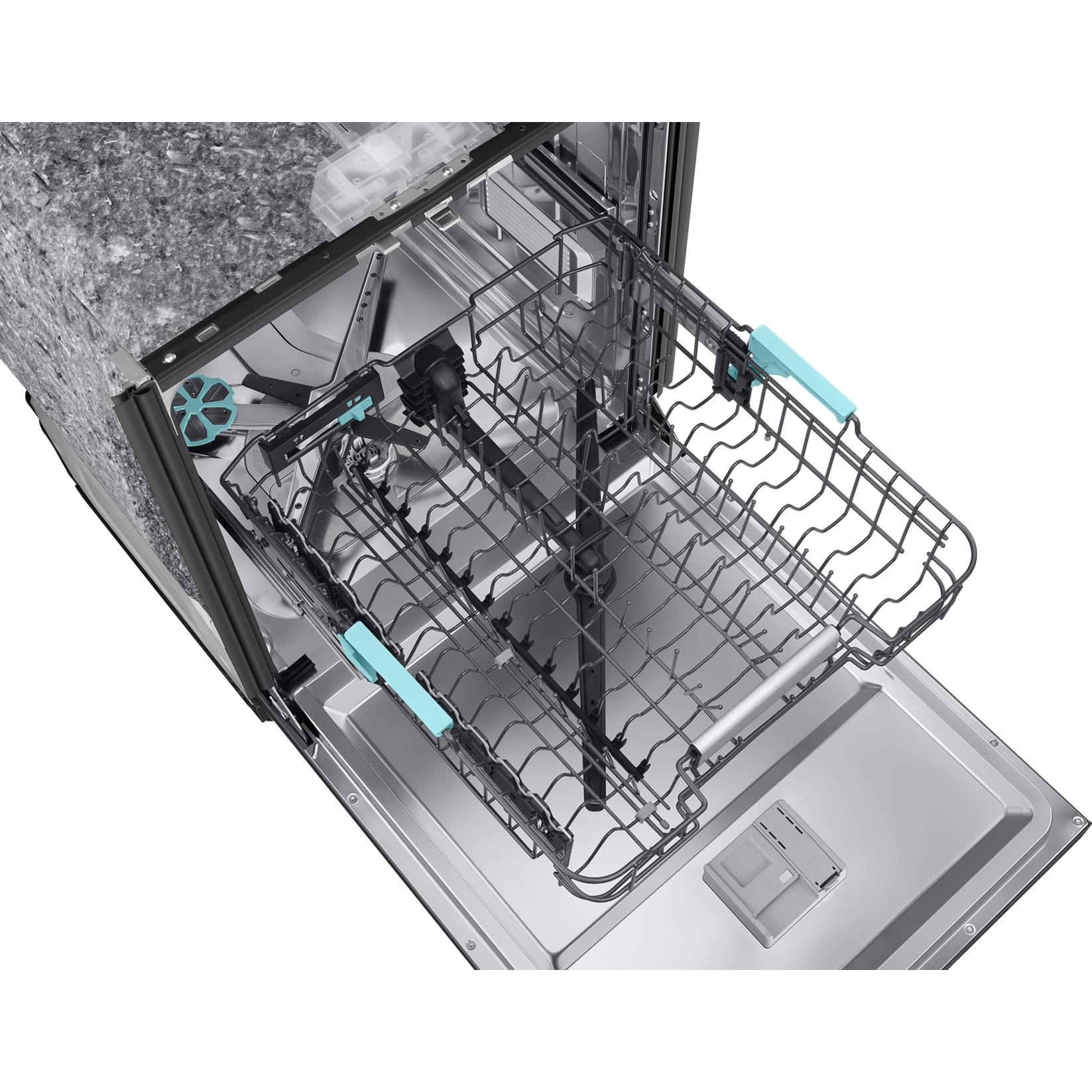 Samsung Bespoke Built-In Dishwasher with Third Rack and AI Wash DW90F89T0UMTAA IMAGE 8