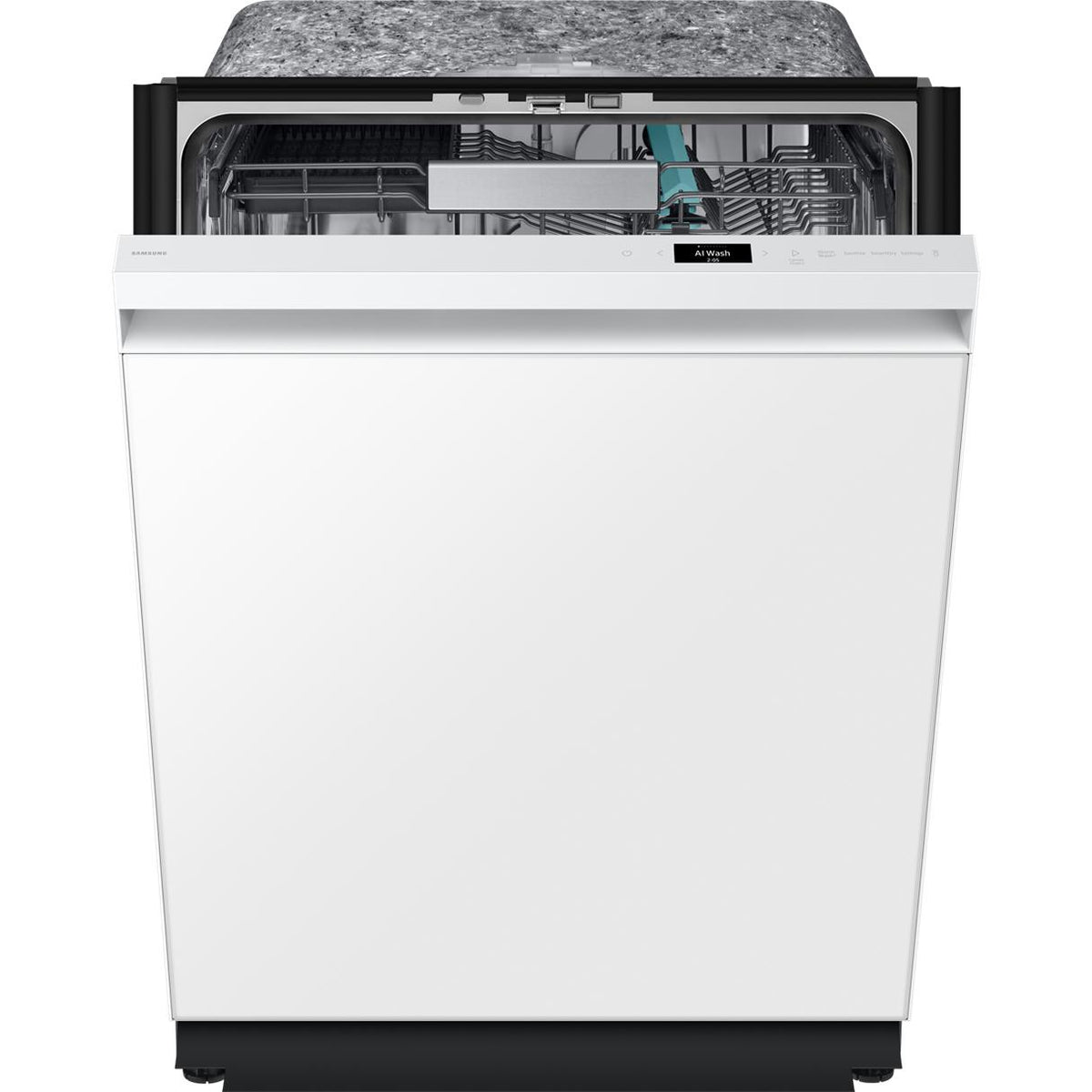 Samsung Bespoke Built-In Dishwasher with Third Rack and AI Wash DW90F89T0U12AA IMAGE 4