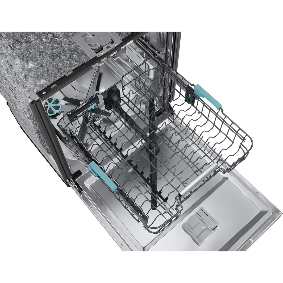Samsung Bespoke Built-In Dishwasher with Third Rack and AI Wash DW90F89P0USRAA IMAGE 8