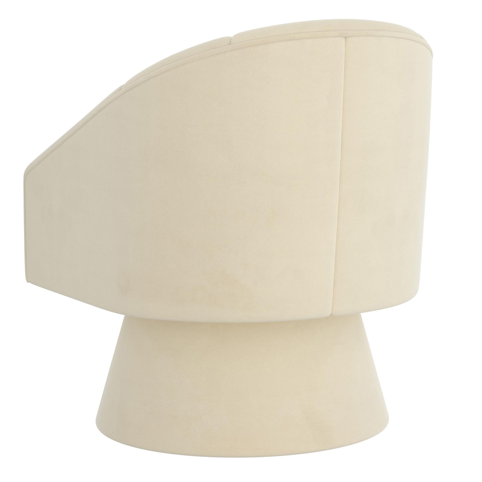 !nspire Aggio 403-899IV Accent Chair - Ivory IMAGE 3