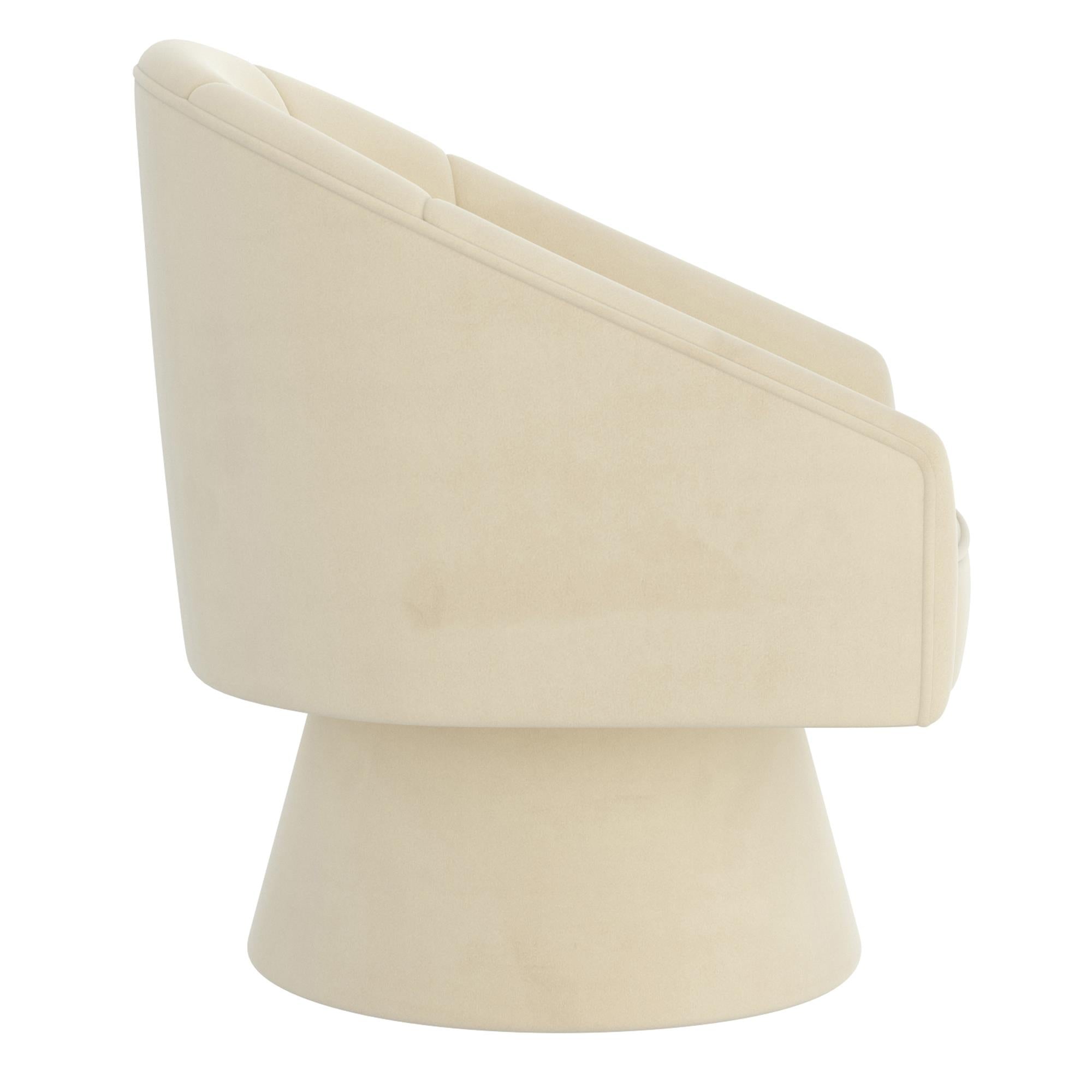 !nspire Aggio 403-899IV Accent Chair - Ivory IMAGE 4