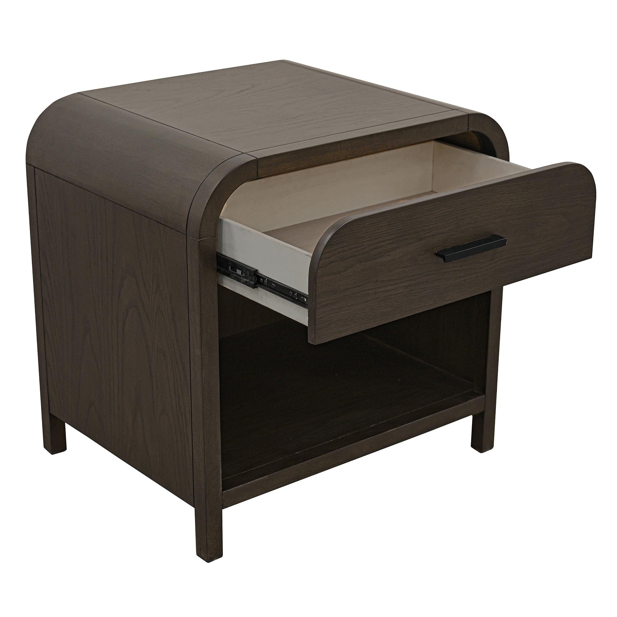 !nspire Bowman 102-281DWT 1 Drawer Accent Table - Dark Walnut IMAGE 3