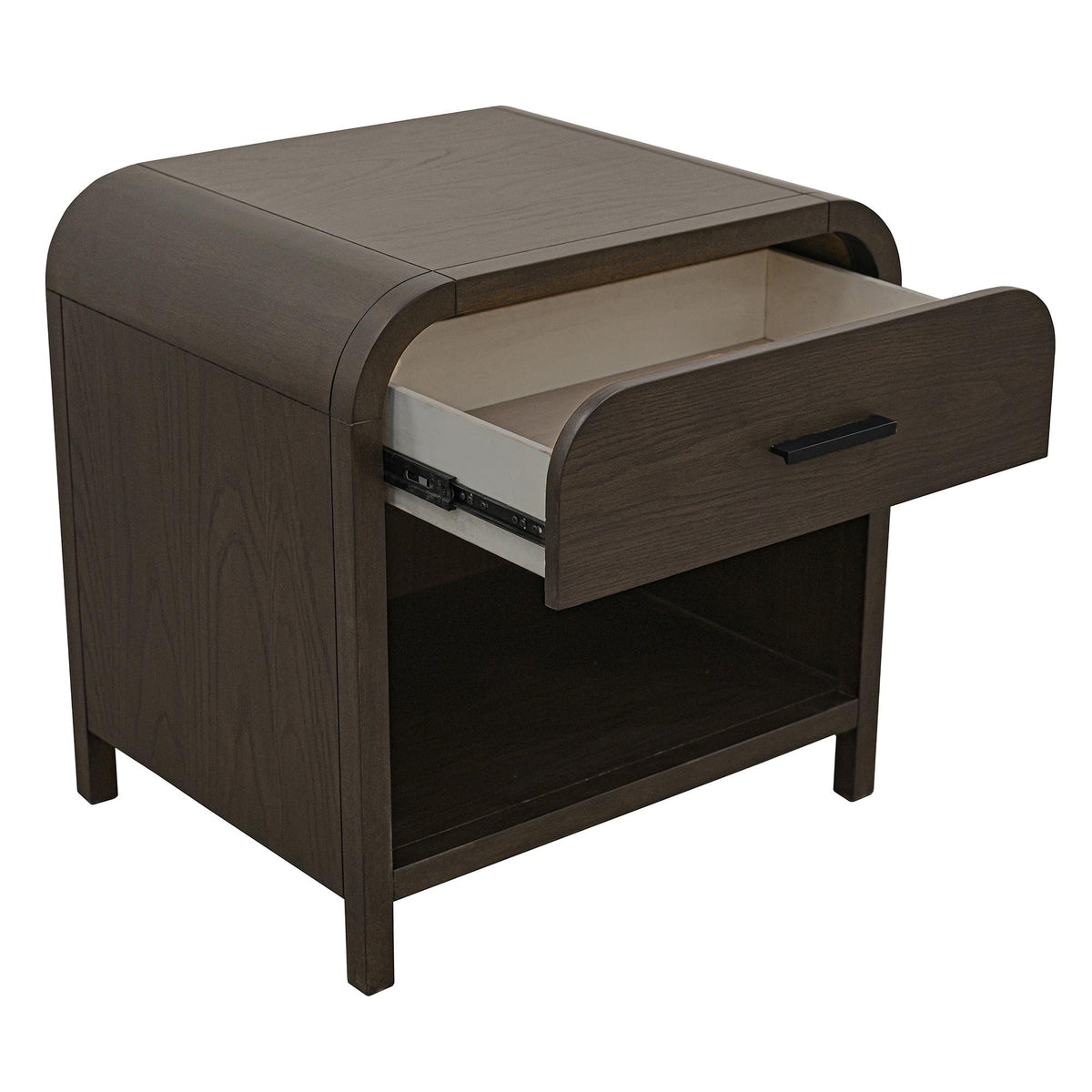 !nspire Bowman 102-281DWT 1 Drawer Accent Table - Dark Walnut IMAGE 3