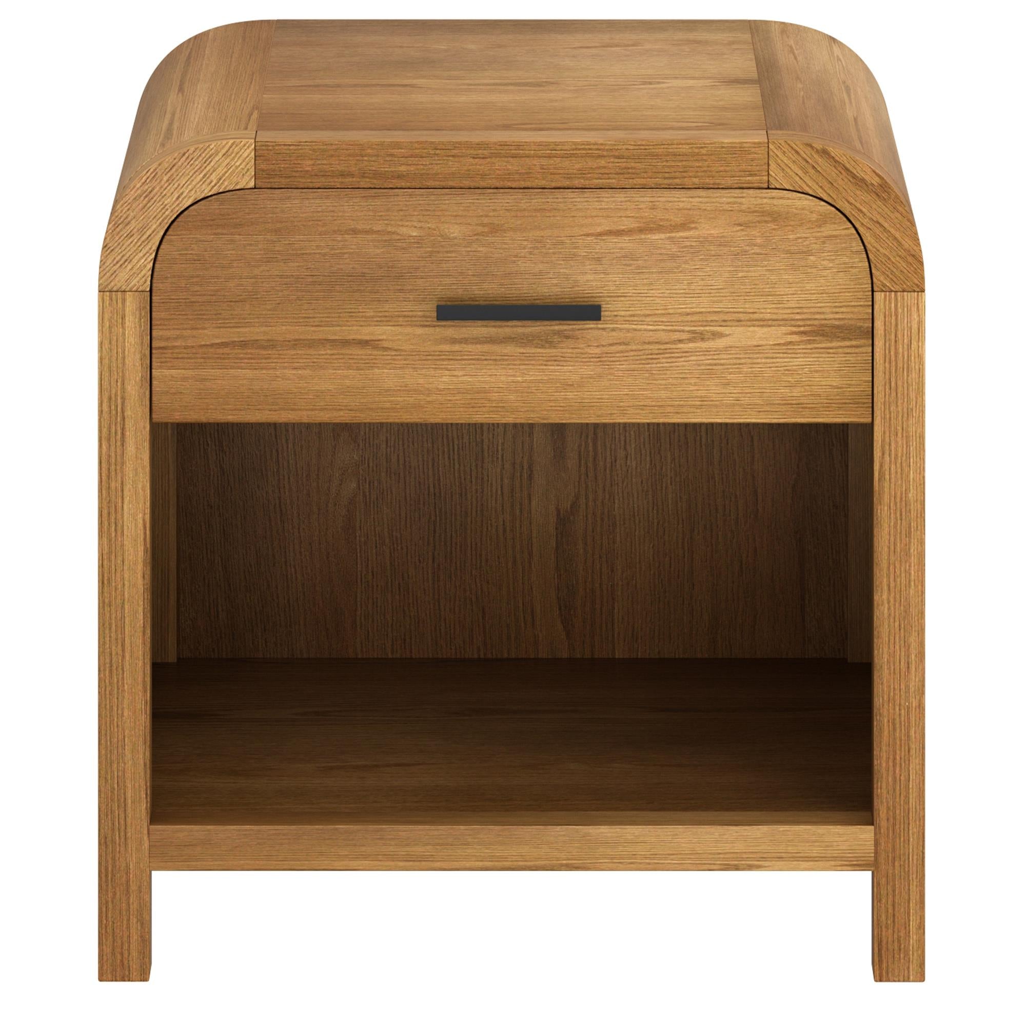!nspire Bowman 102-281NAT 1 Drawer Accent Table - Natural IMAGE 5