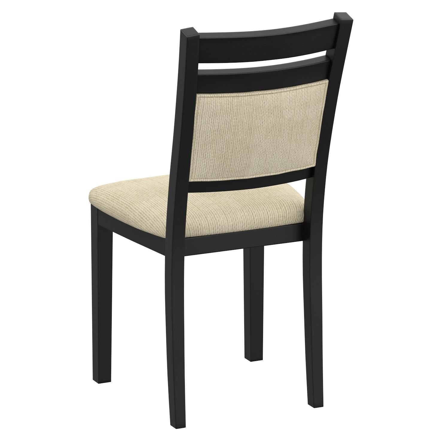 Worldwide Home Furnishings Conrad 207-863BLK_5pc 5 pc Dining Set - Black IMAGE 8