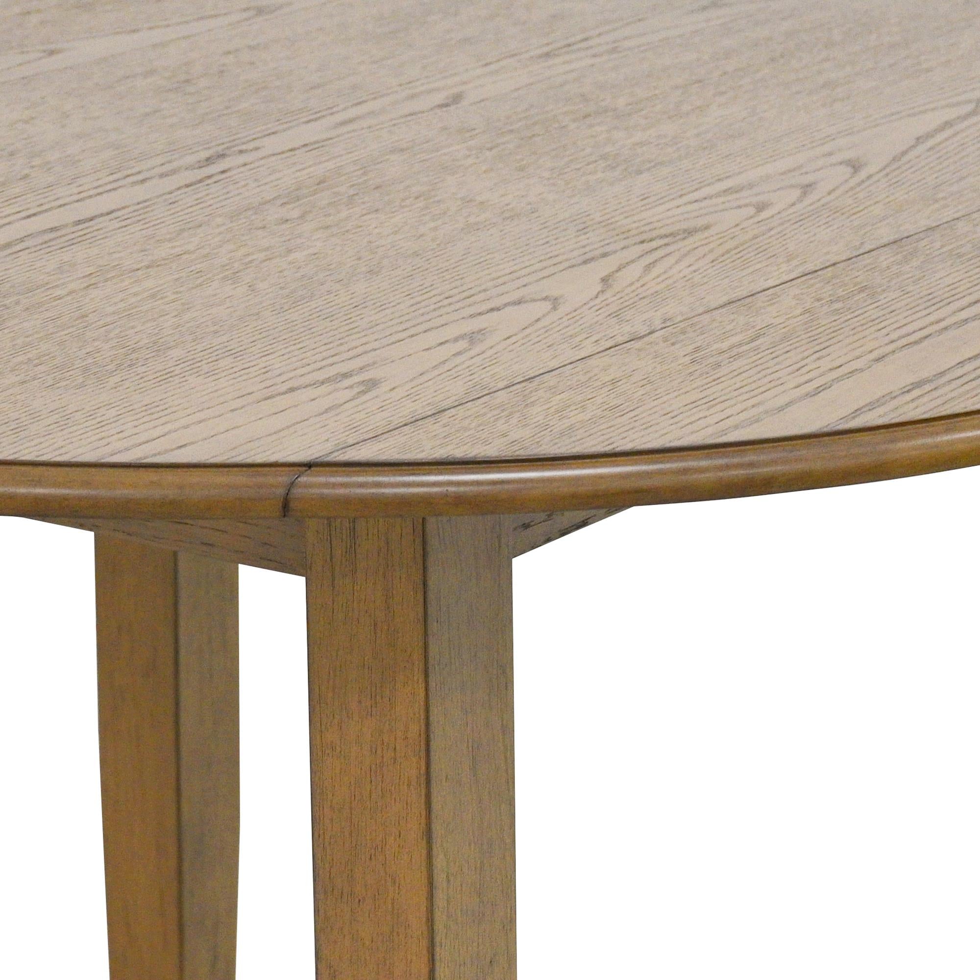Worldwide Home Furnishings Conrad/Lyna 207-863WAL_250BG 5 pc Dining Set - Walnut with Beige Chair IMAGE 6