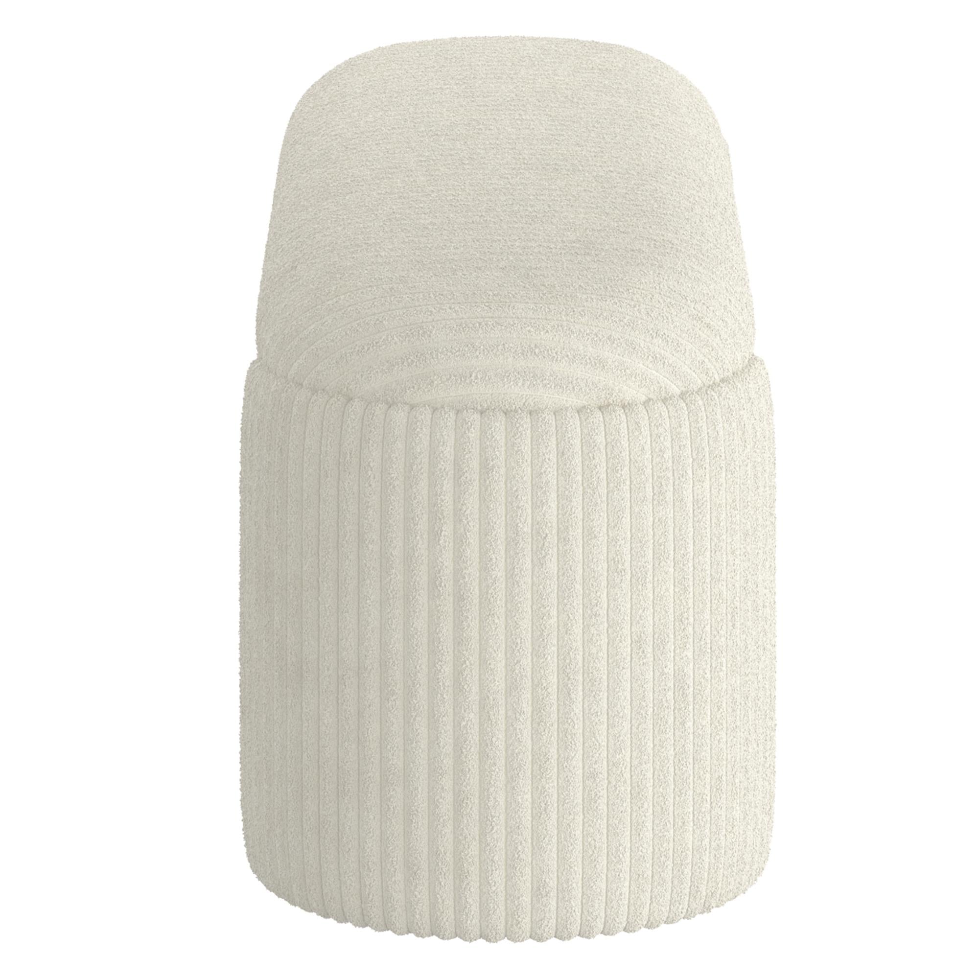 !nspire Cybil 402-901IV Storage Ottoman - Ivory IMAGE 4