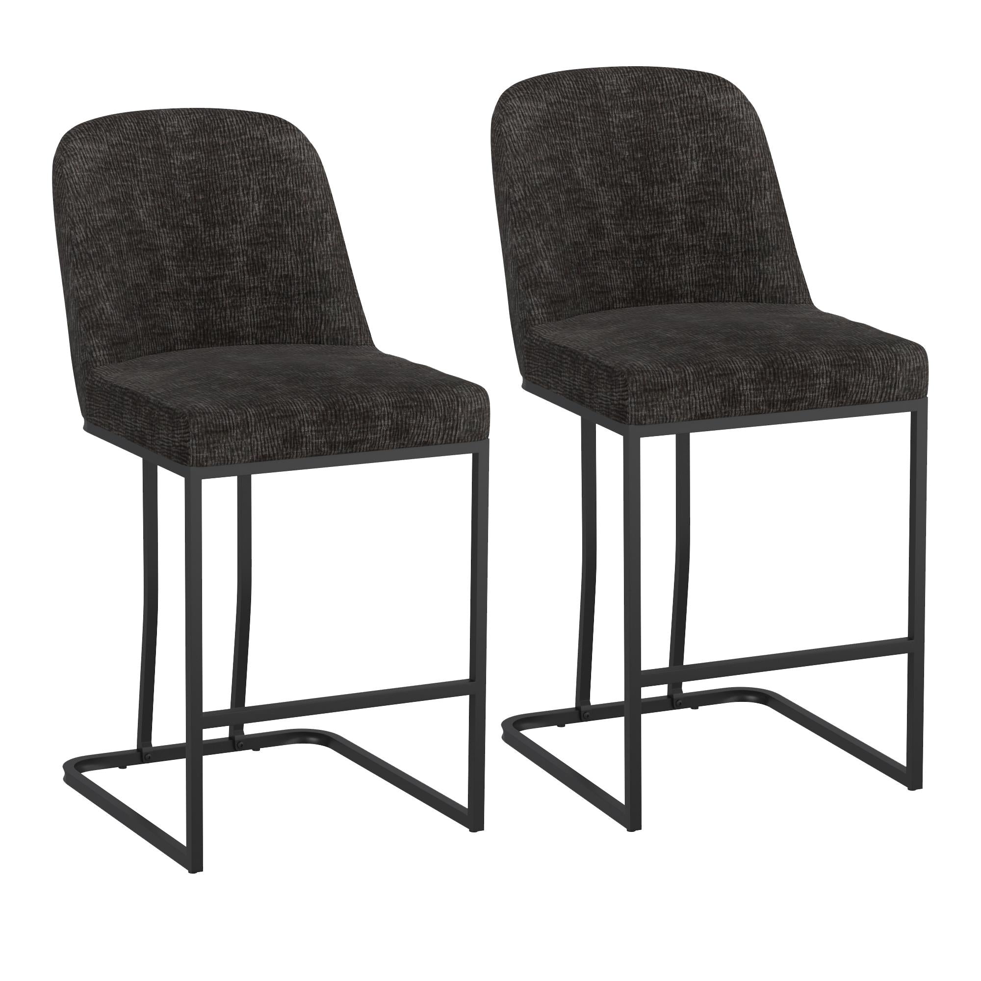 !nspire Dario 203-271CH 26" Counter Stool - Charcoal IMAGE 7