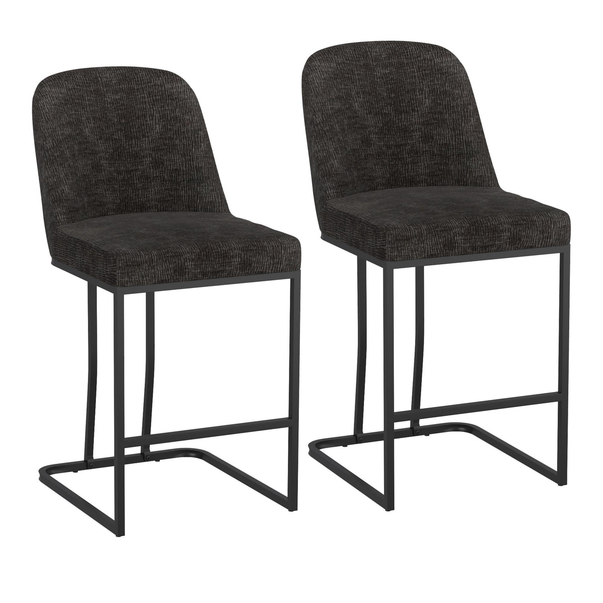!nspire Dario 203-271CH 26" Counter Stool - Charcoal IMAGE 7