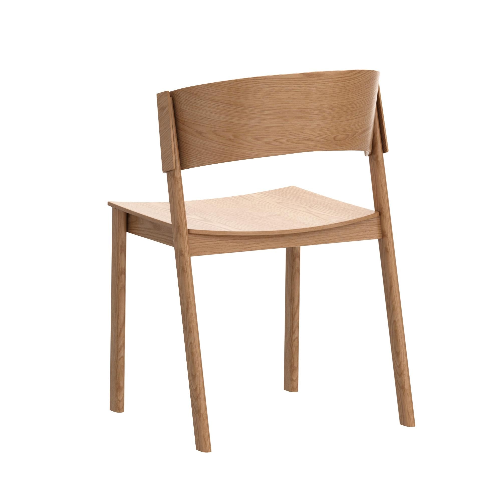 !nspire Elias 202-849NAT Contract Grade Chair - Natural IMAGE 3
