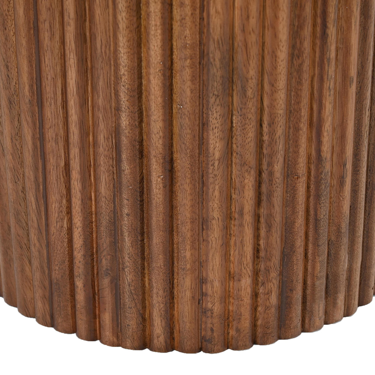 !nspire Jilsa 501-551WAL Accent Table - Walnut & White IMAGE 6