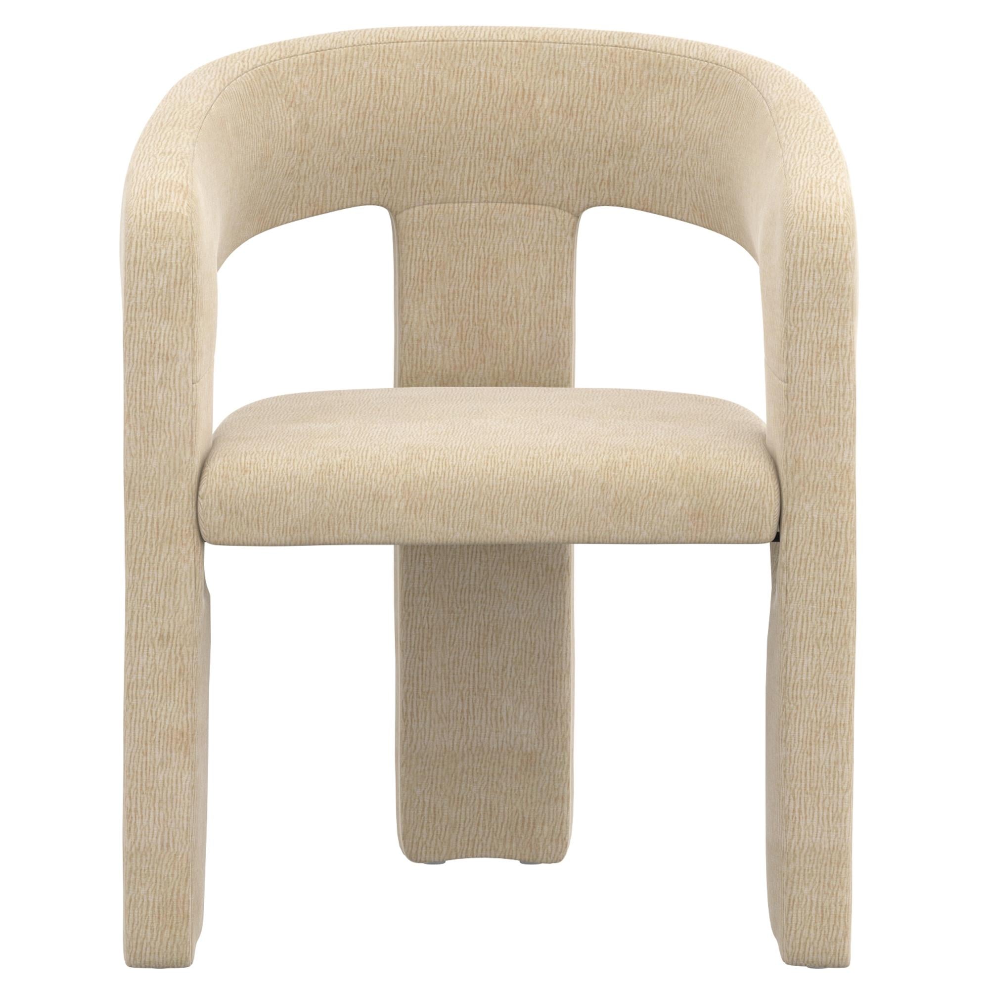 !nspire Jilsa/Amara 207-551WAL_933BG 5 pc Dining Set - Walnut & White Table with Beige Chair IMAGE 10