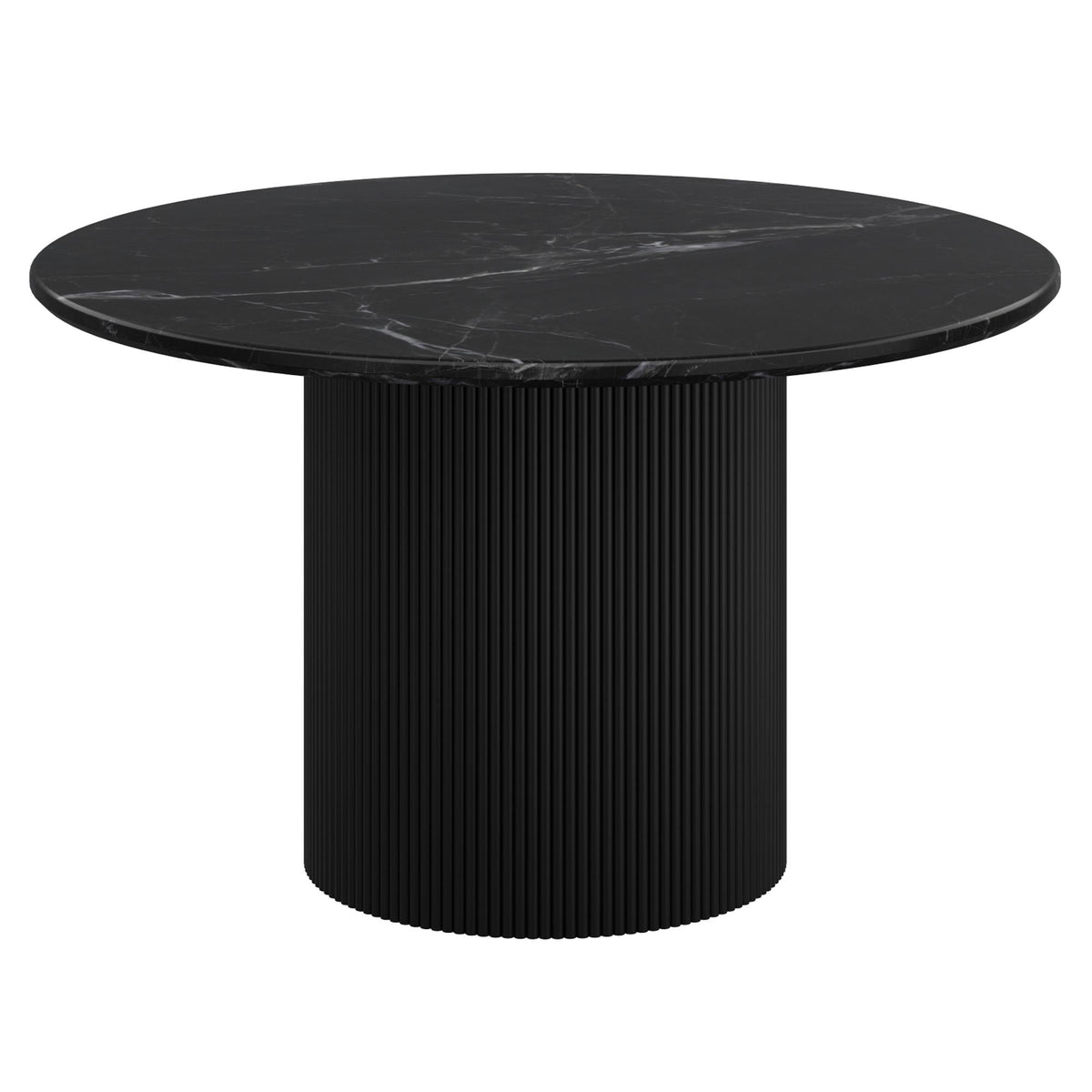 !nspire Jilsa/Kazan 207-551BLK_904IV 5 pc Dining Set - Black Table with Ivory & Black Chair IMAGE 2