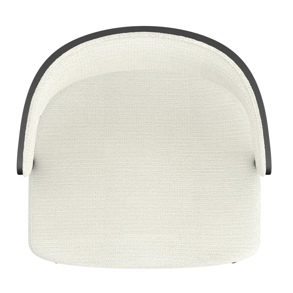 !nspire Kazan 202-904IV Dining Chair - Ivory Performance Fabric & Black Metal IMAGE 6