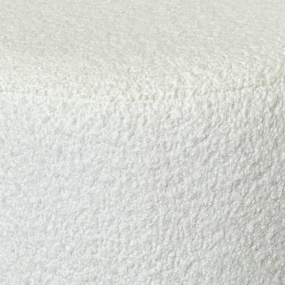 !nspire Kiraz 402-839IV_WT Round Ottoman - Ivory & White IMAGE 7
