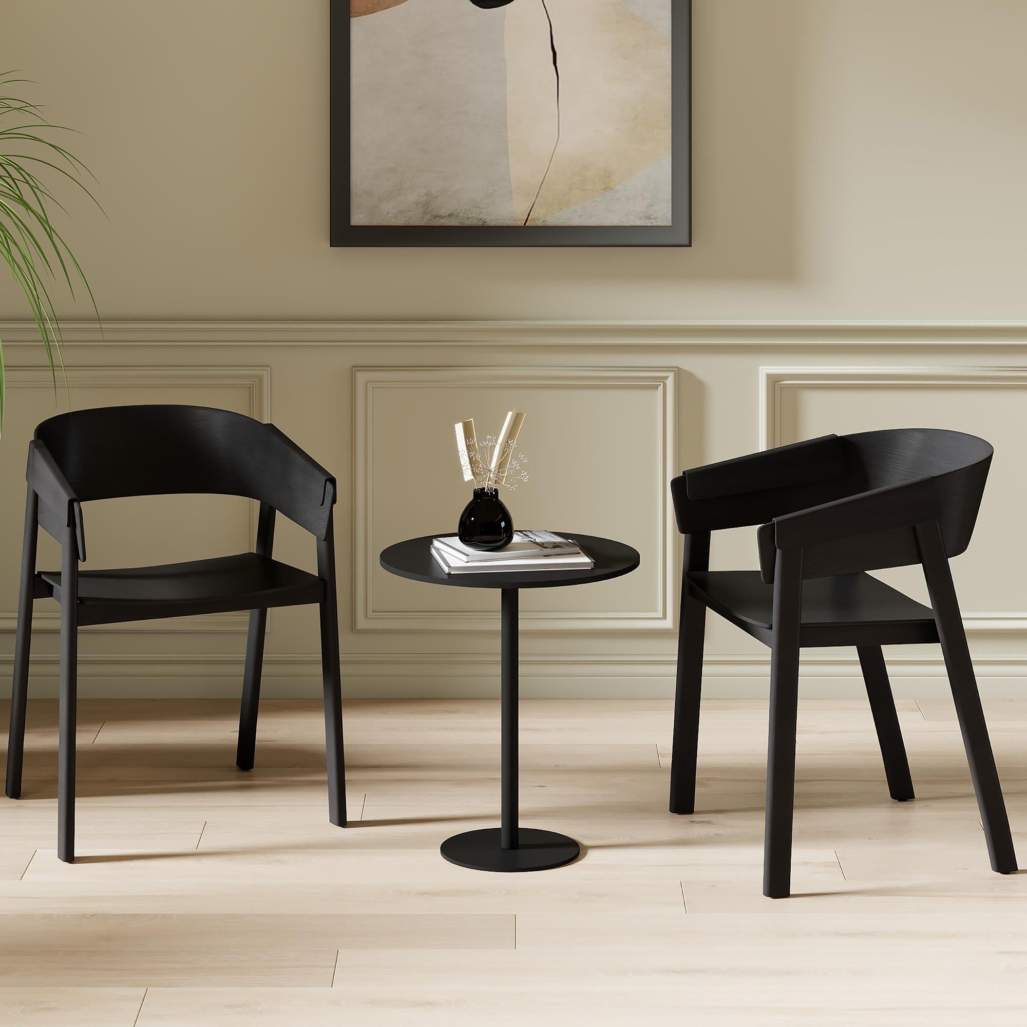 !nspire Mateo 202-563BLK Contract Grade Chair - Black IMAGE 2