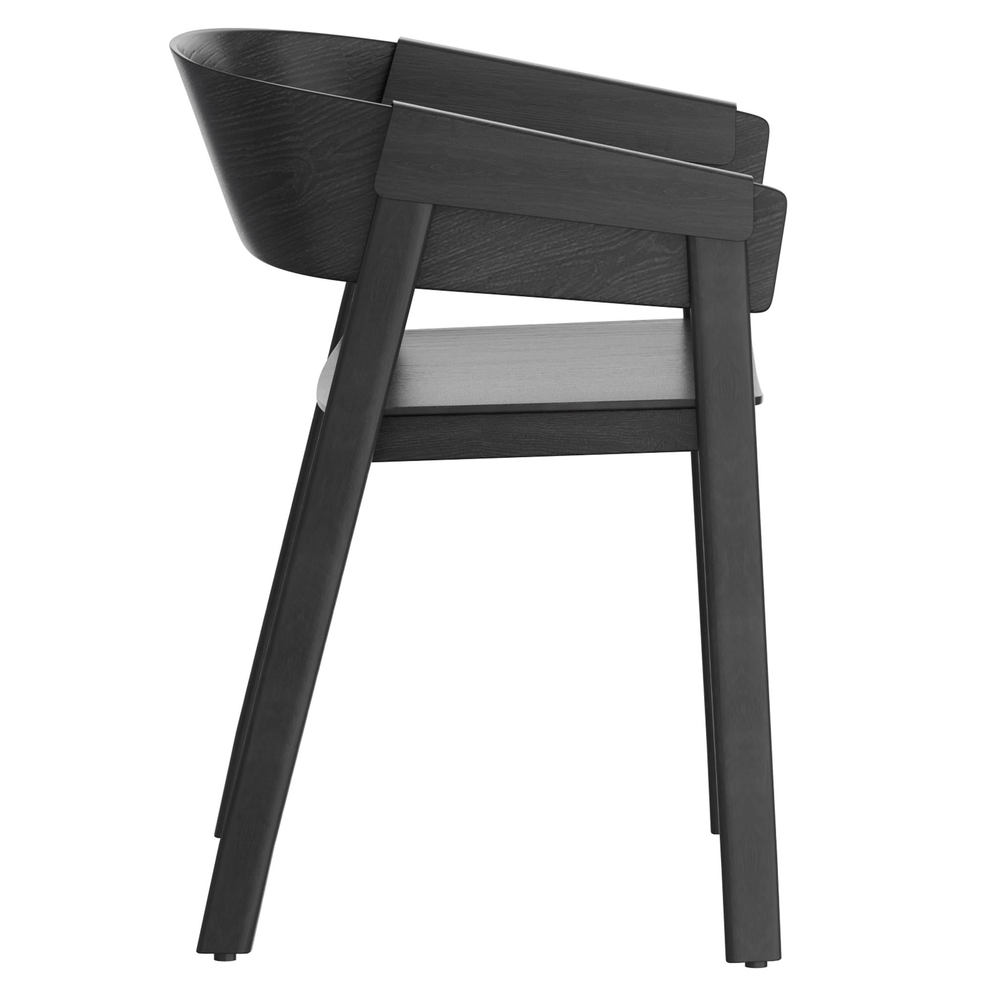 !nspire Mateo 202-563BLK Contract Grade Chair - Black IMAGE 4