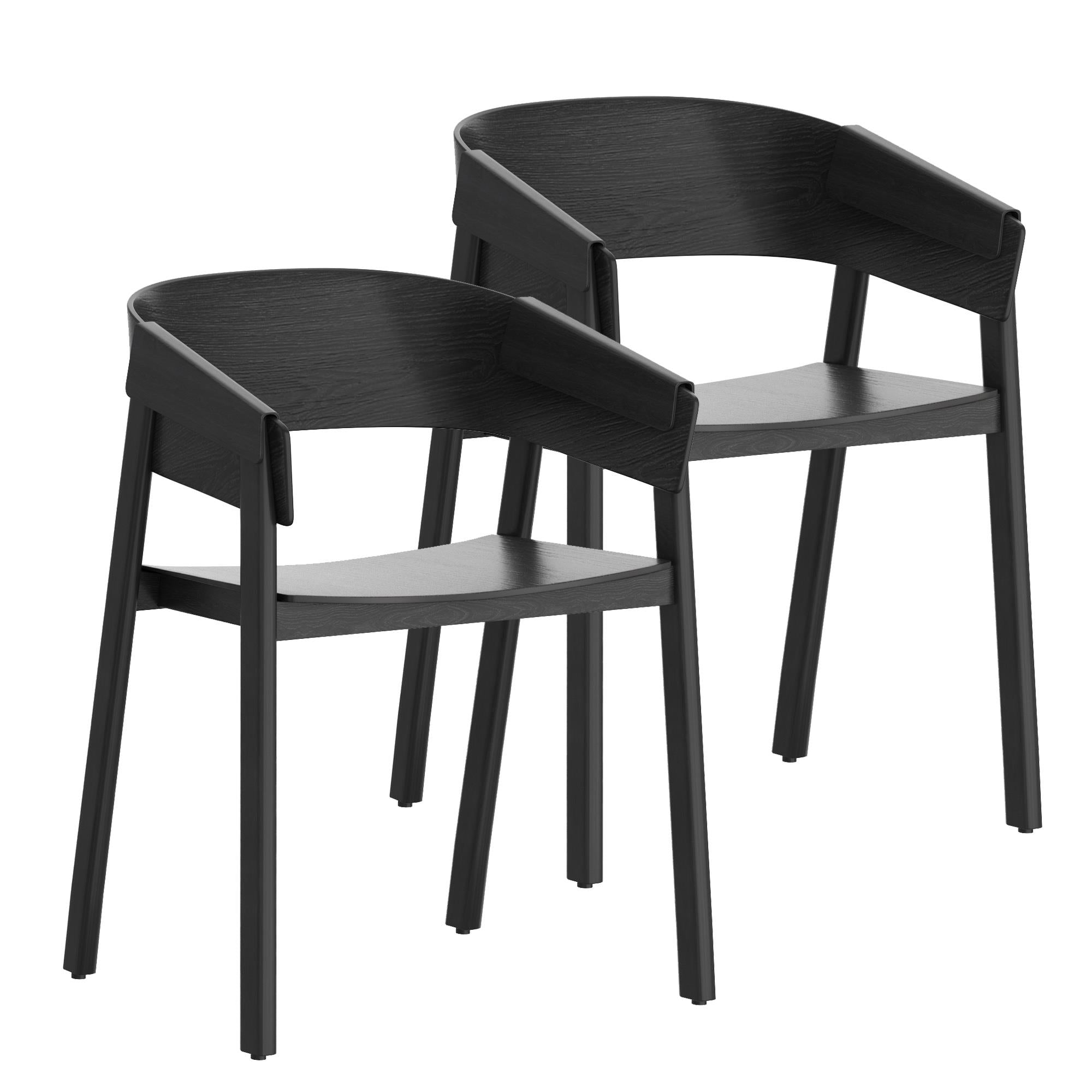 !nspire Mateo 202-563BLK Contract Grade Chair - Black IMAGE 7
