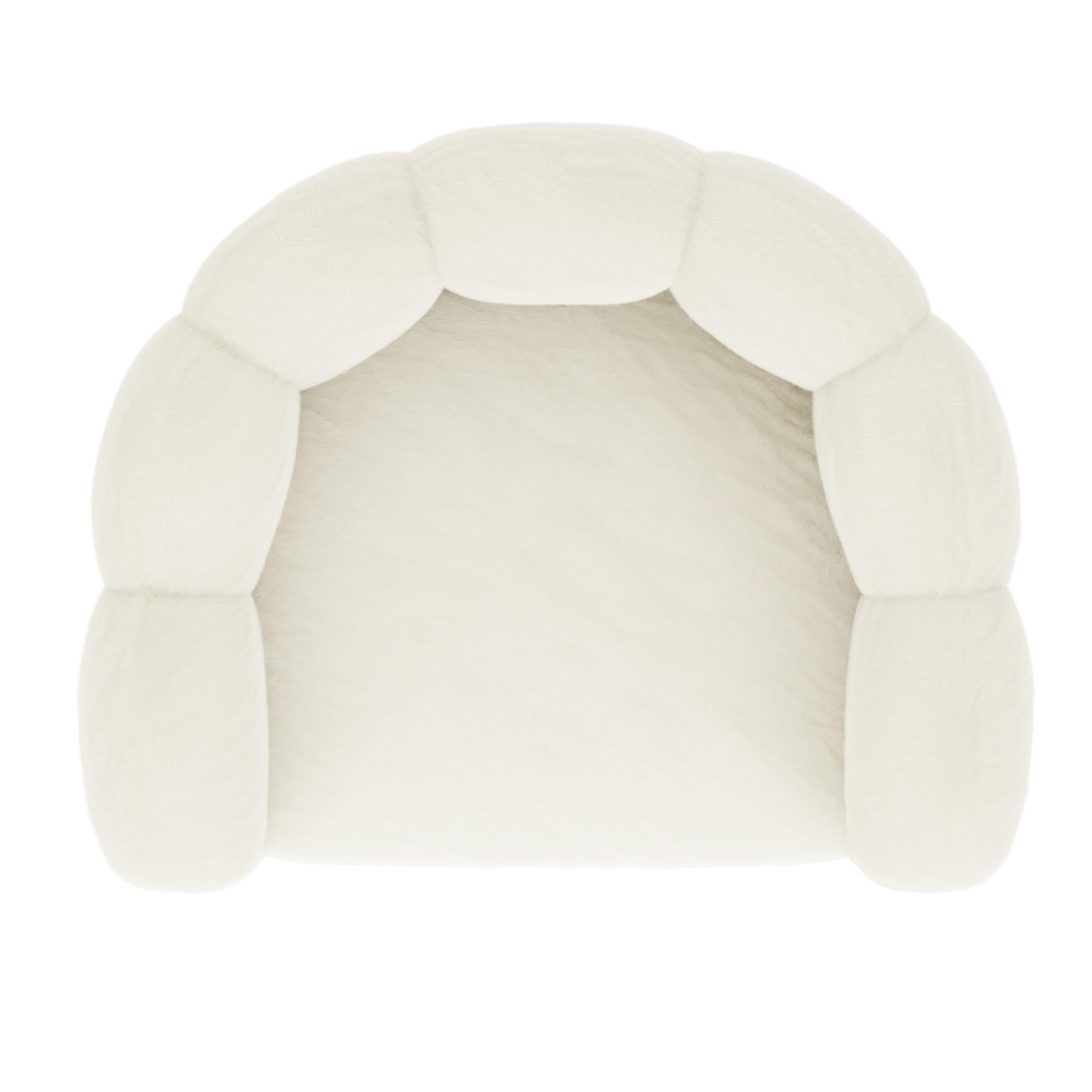 !nspire Pandora 403-385IV Accent Chair - Ivory IMAGE 6