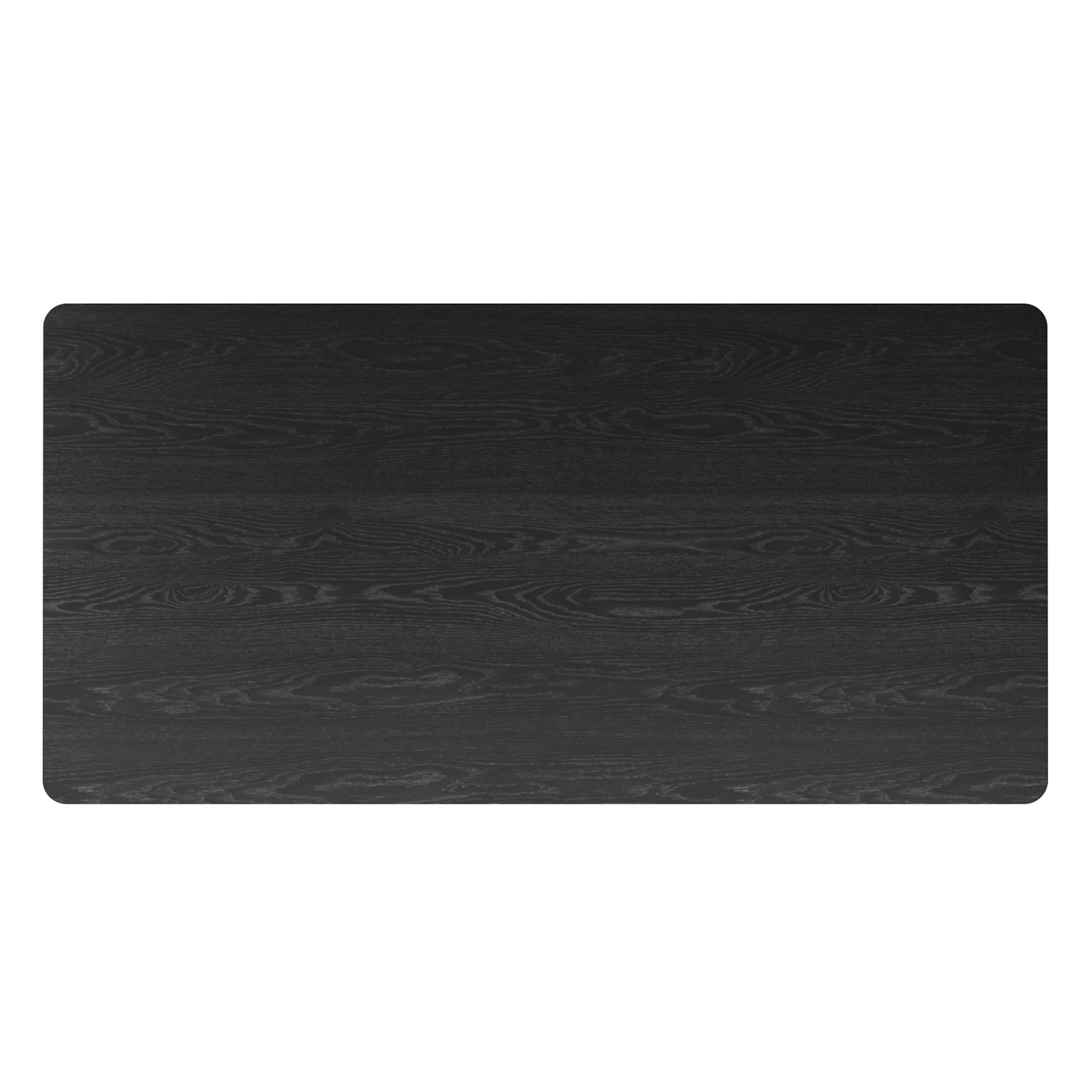 !nspire Sangra 201-751BLKLG 79" Large Rectangular Dining Table - Black IMAGE 7