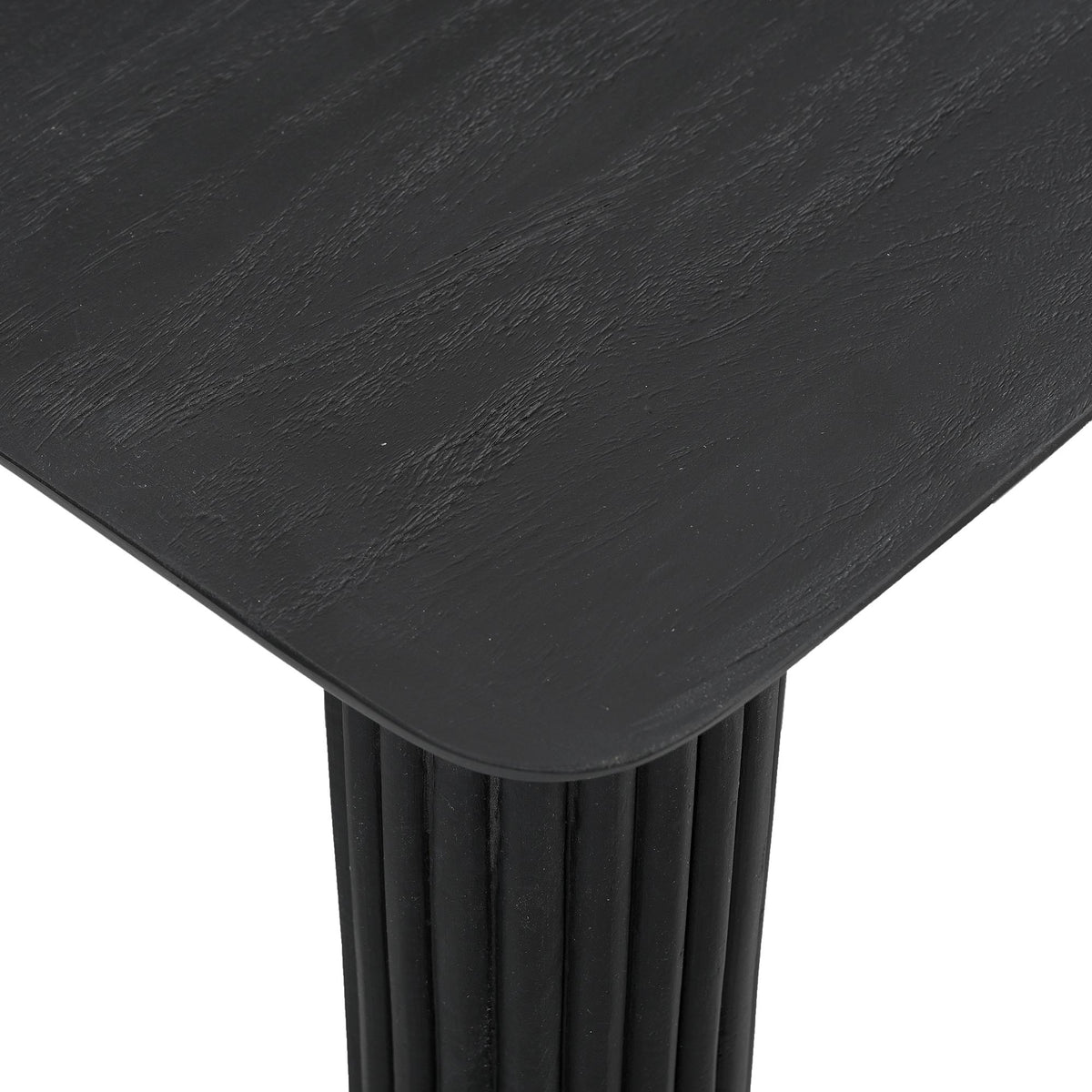 !nspire Sangra 201-751BLKSM 59" Small Rectangular Dining Table - Black IMAGE 6
