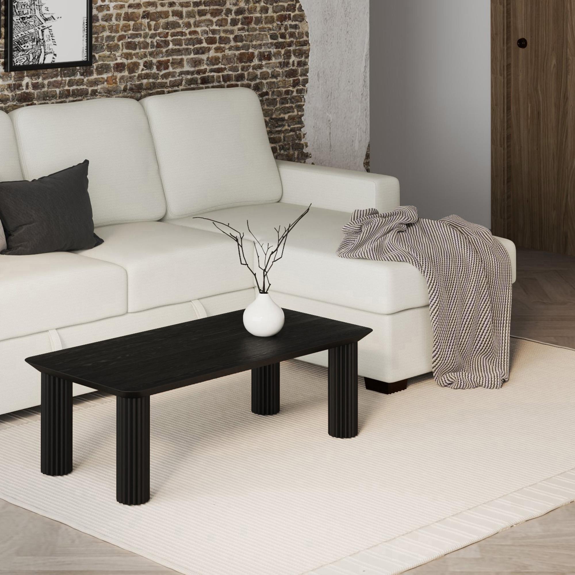 !nspire Sangra 301-751BLK Coffee Table - Black IMAGE 2