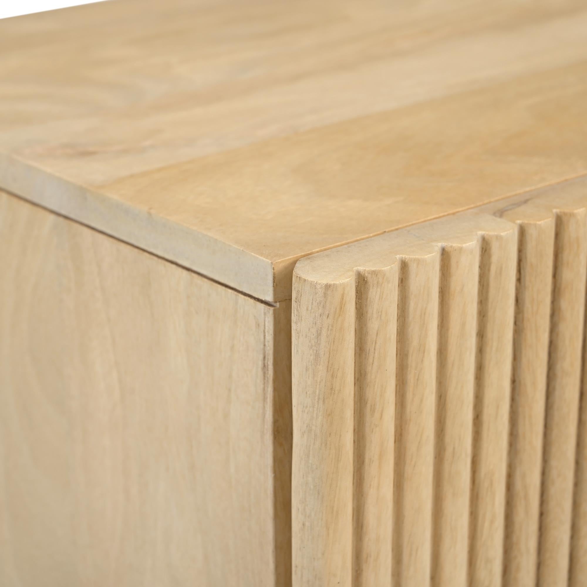!nspire Sangra 501-751DR_NAT 2 Drawer Accent Table - Natural IMAGE 6