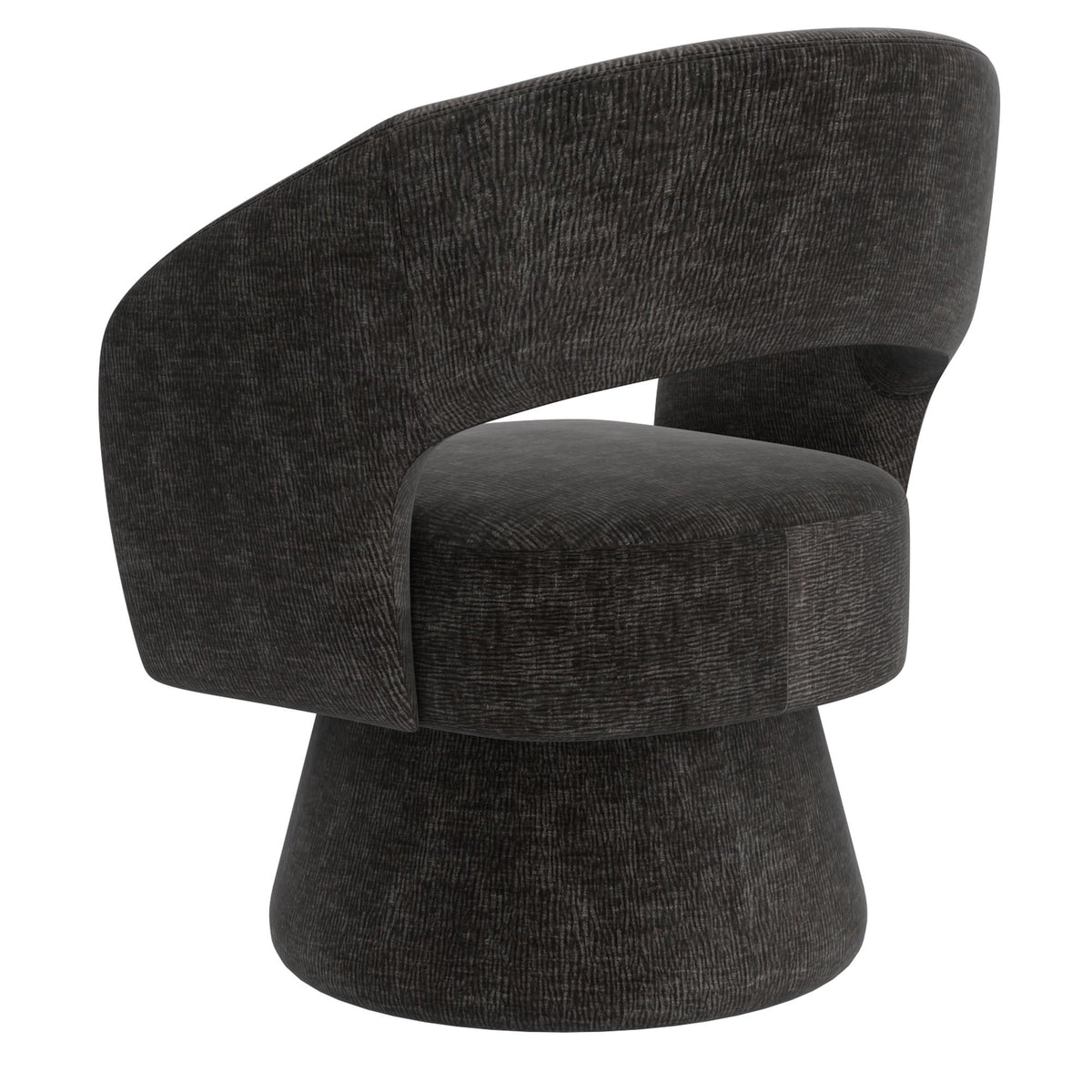 !nspire Santo 403-992CH Accent Chair - Charcoal IMAGE 3