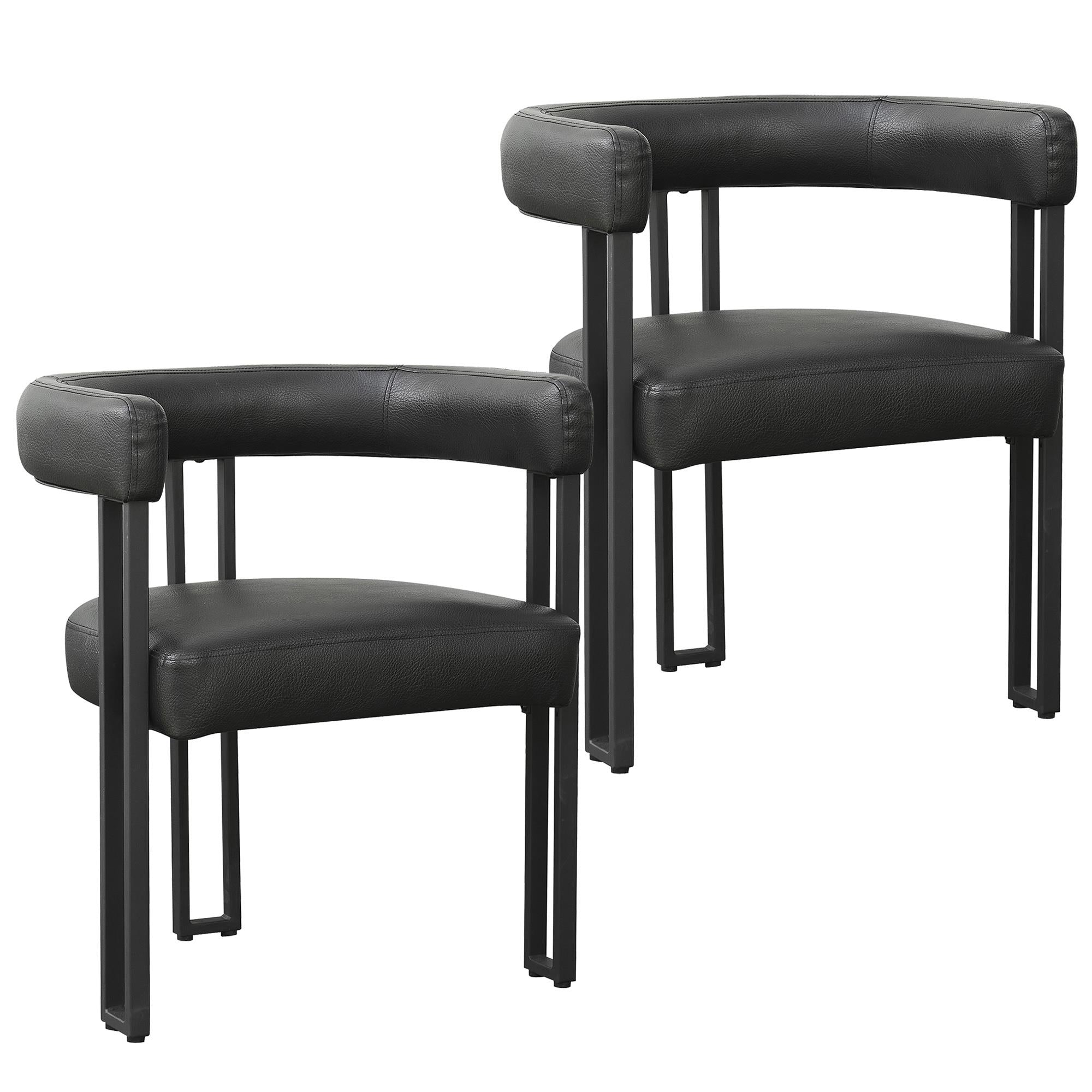 !nspire Scarlet 202-108PUBK Dining Chair - Black PU IMAGE 7