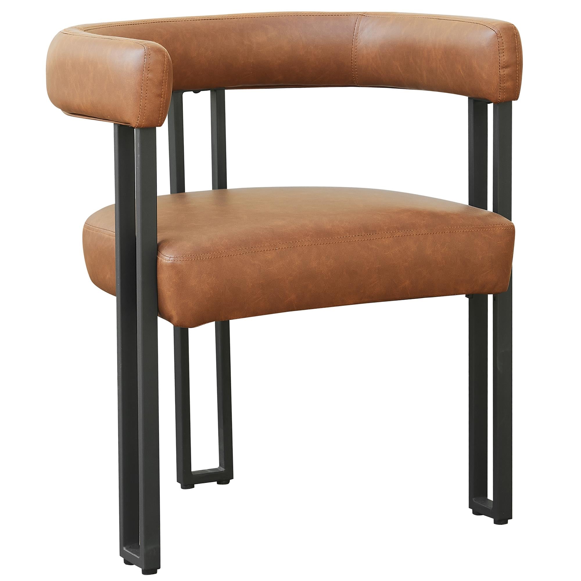 !nspire Scarlet 202-108PUSDL Dining Chair - Saddle PU IMAGE 1