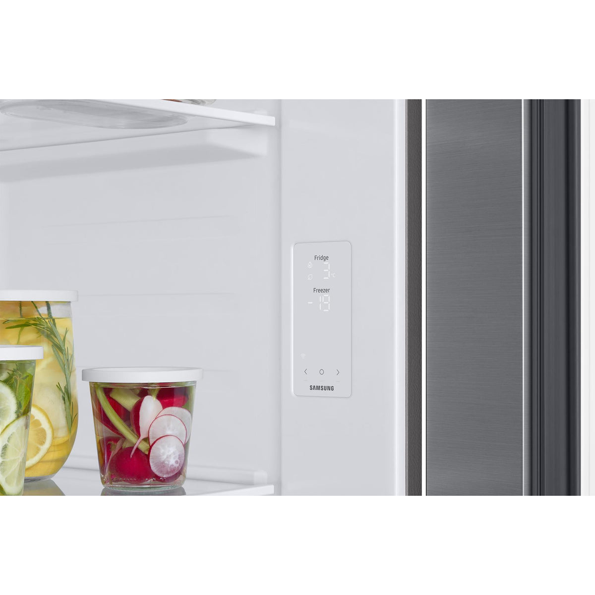 Samsung 36" Counter-Depth Side by Side Refrigerator with SpaceMax Technology RS20DG4000M9AA IMAGE 7