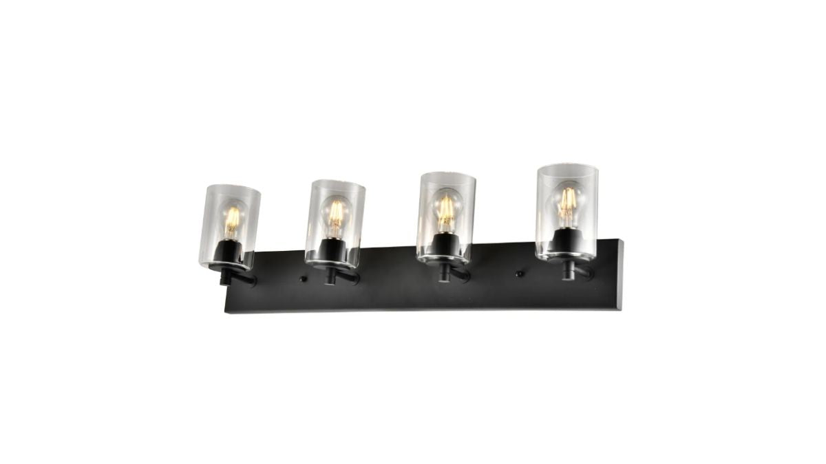 Quad Flame Wall Light