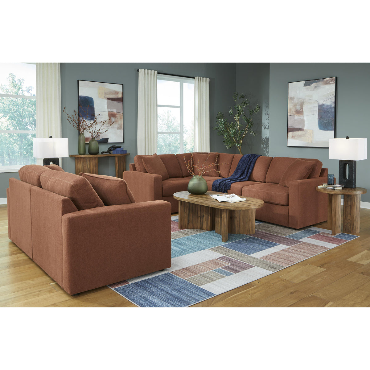 Signature Design by Ashley Modmax 9210265 RAF Corner Chair IMAGE 10