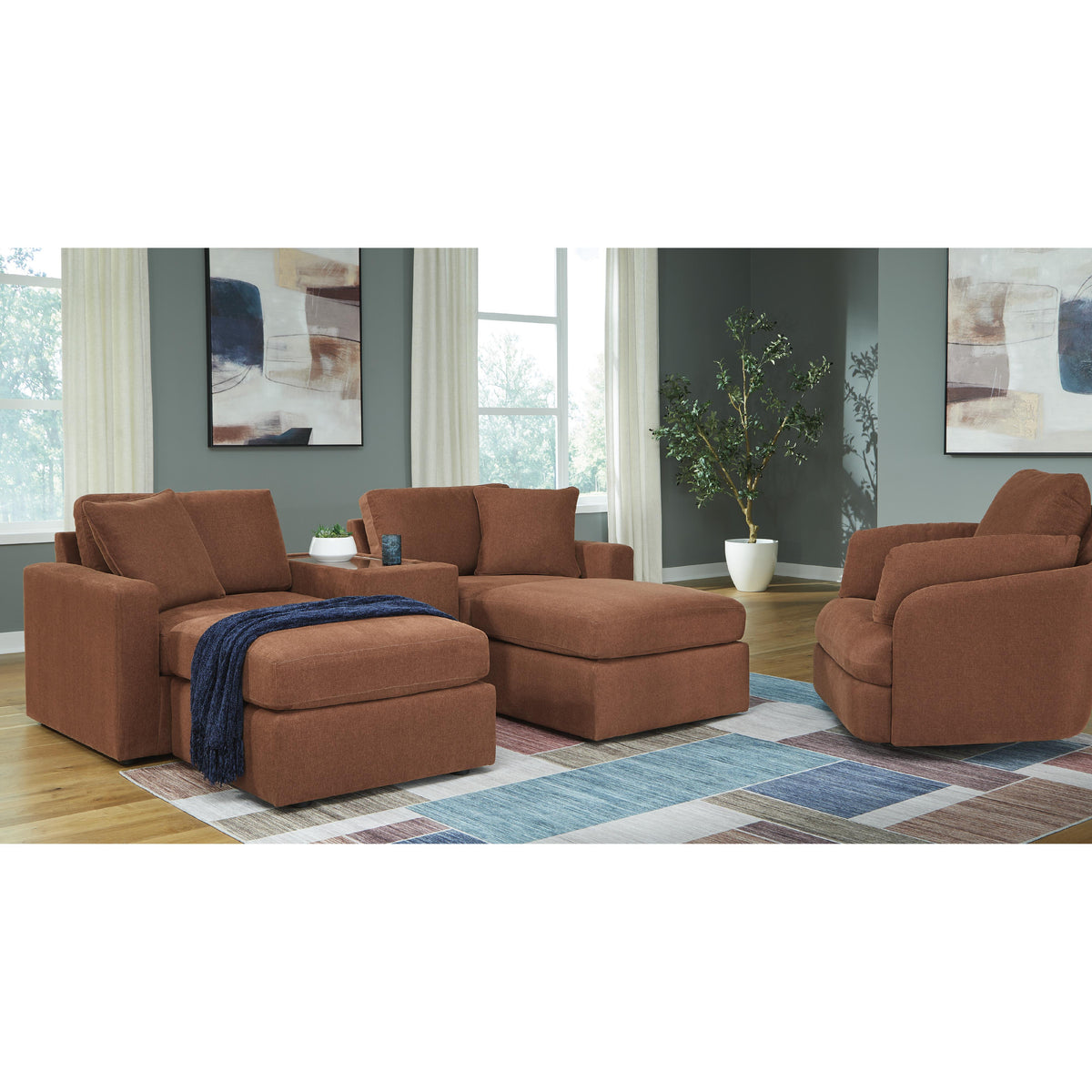 Signature Design by Ashley Modmax 9210265 RAF Corner Chair IMAGE 17