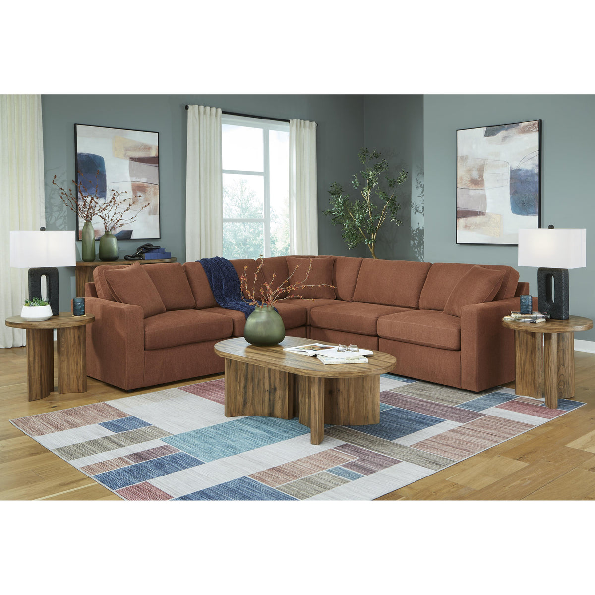 Signature Design by Ashley Modmax 9210265 RAF Corner Chair IMAGE 20