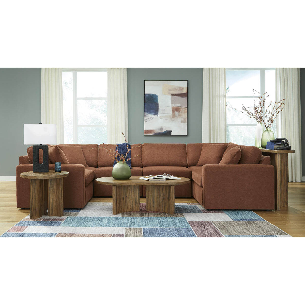 Signature Design by Ashley Modmax 9210265 RAF Corner Chair IMAGE 6