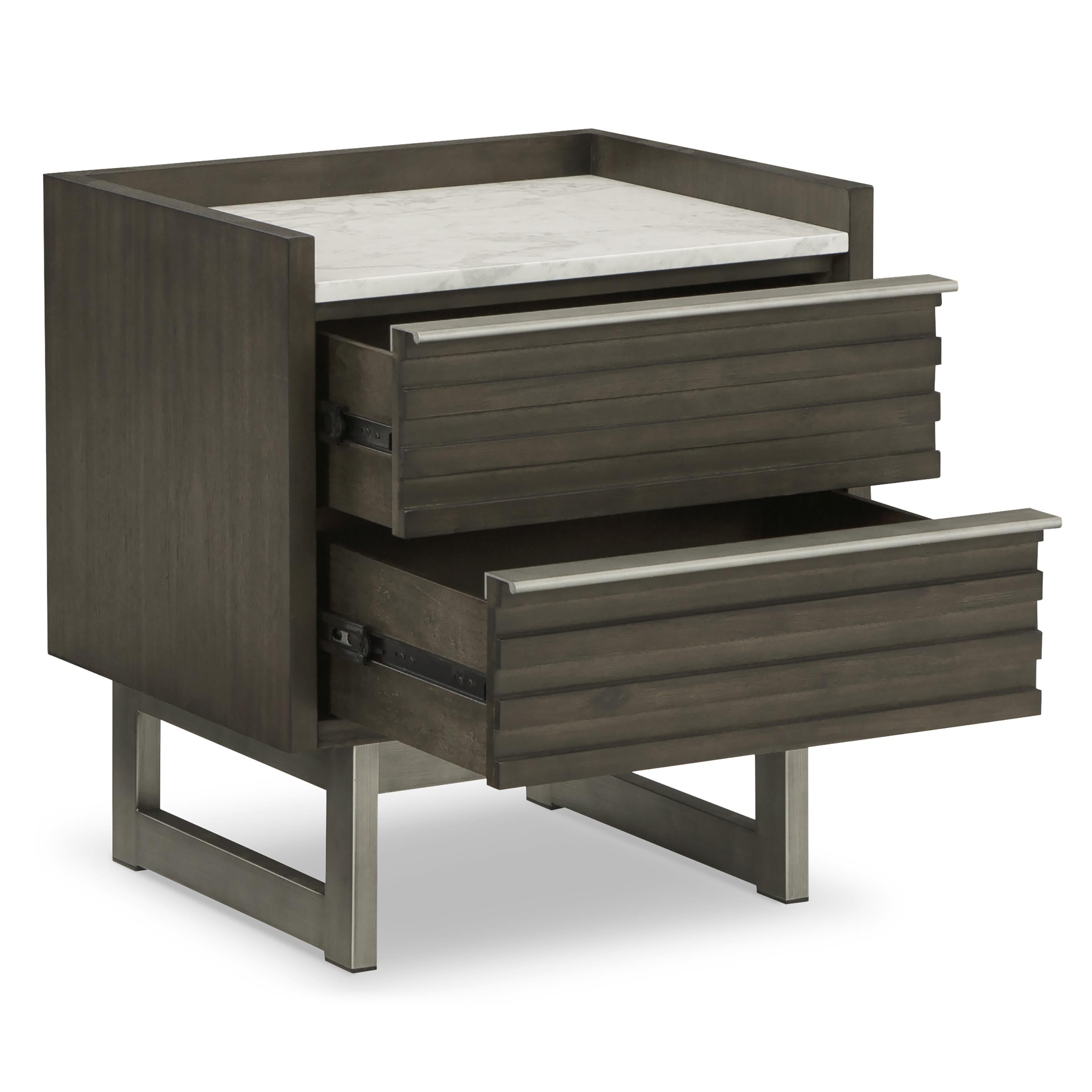 Ashley Arkenton B786-92 Two Drawer Night Stand IMAGE 2