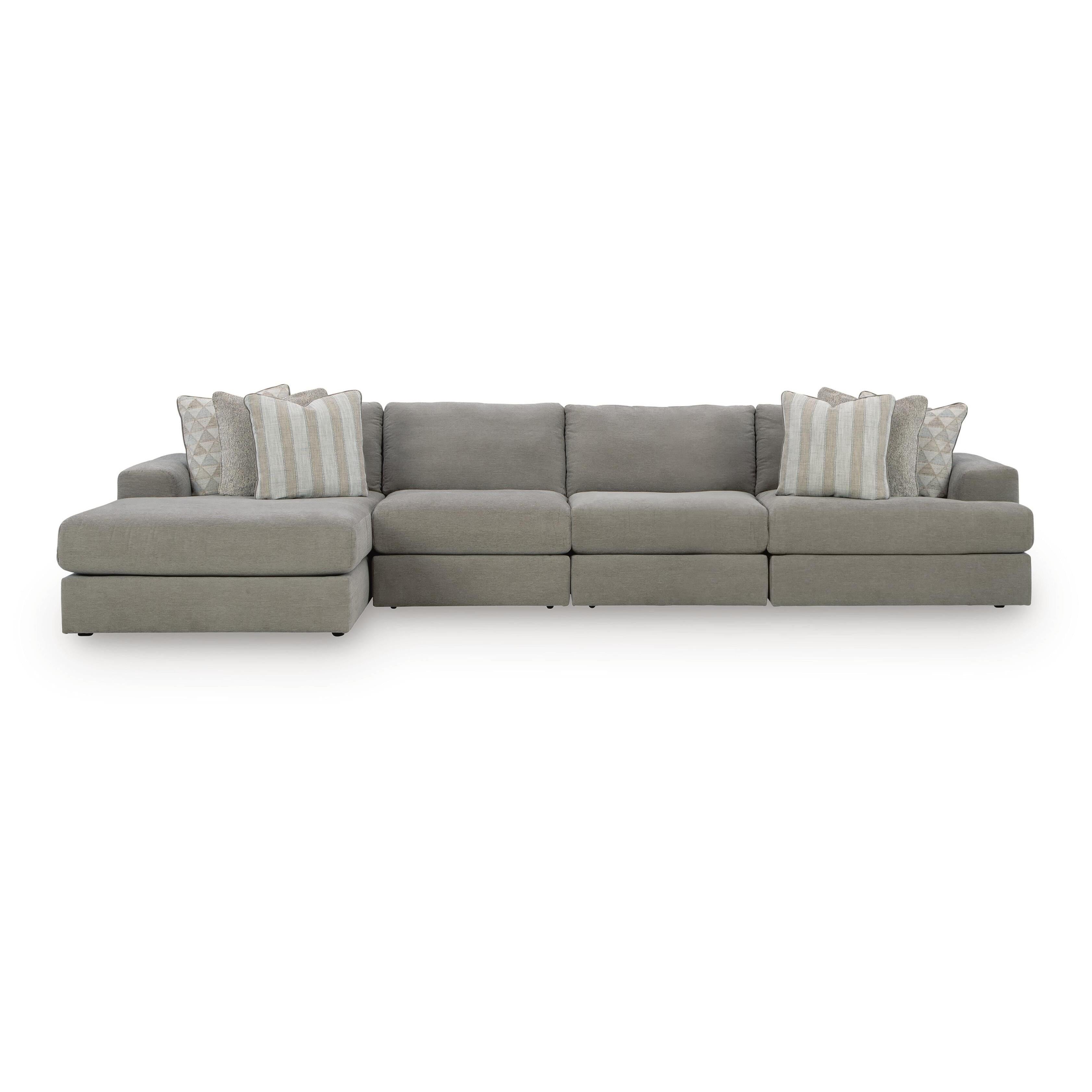 Signature Design by Ashley Avaliyah 58103S15 4 pc Sectional with Chaise IMAGE 1