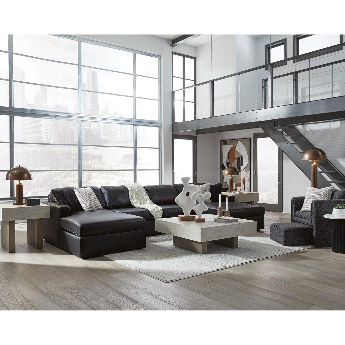 Signature Design by Ashley ModMax II 74305S19 4 pc Double Chaise Sectional IMAGE 4